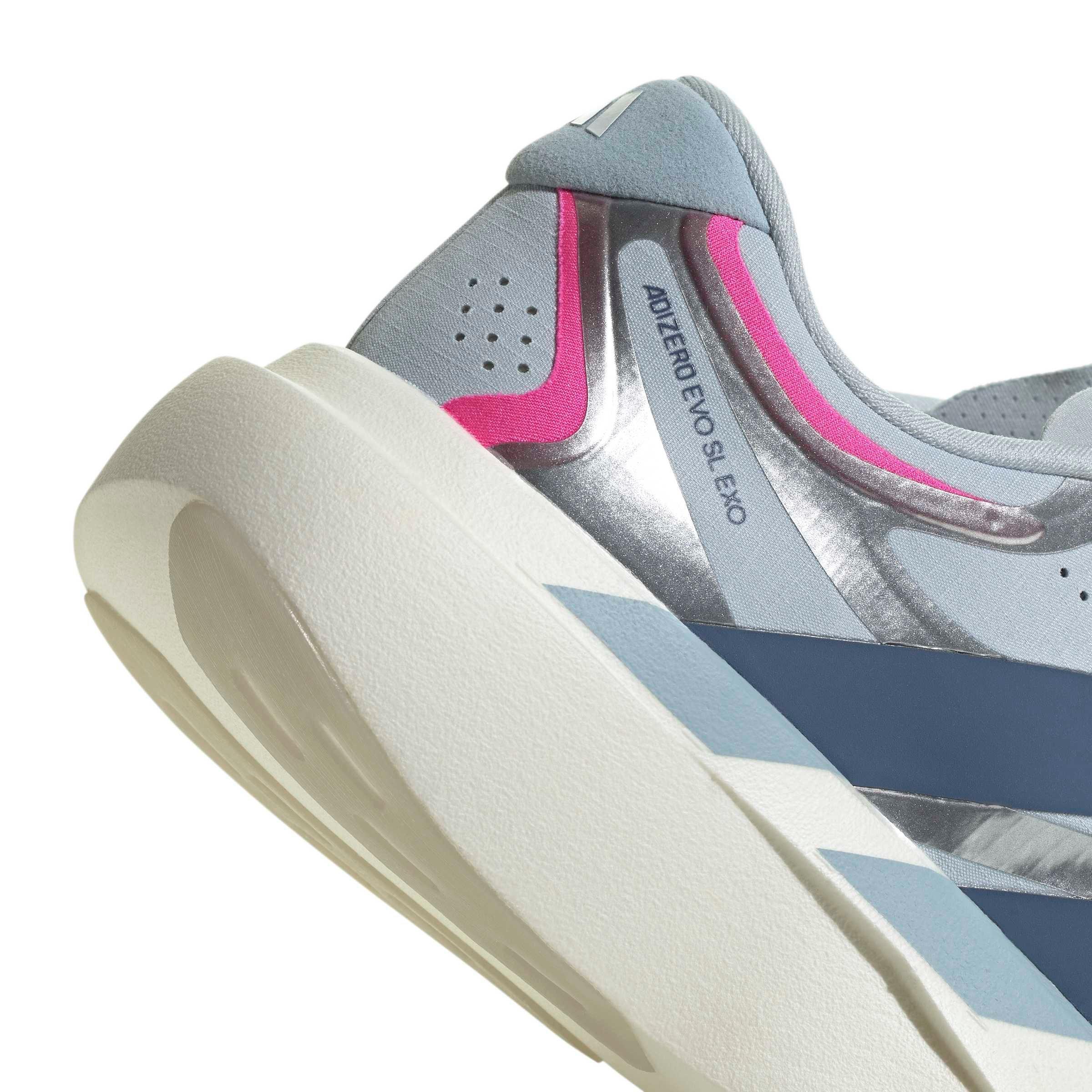 adidas Adizero EVO SL EXO "Halo Blue/Preloved Ink/Silver Metallic" Women's Running Shoe - BLUE/INK/SILVER