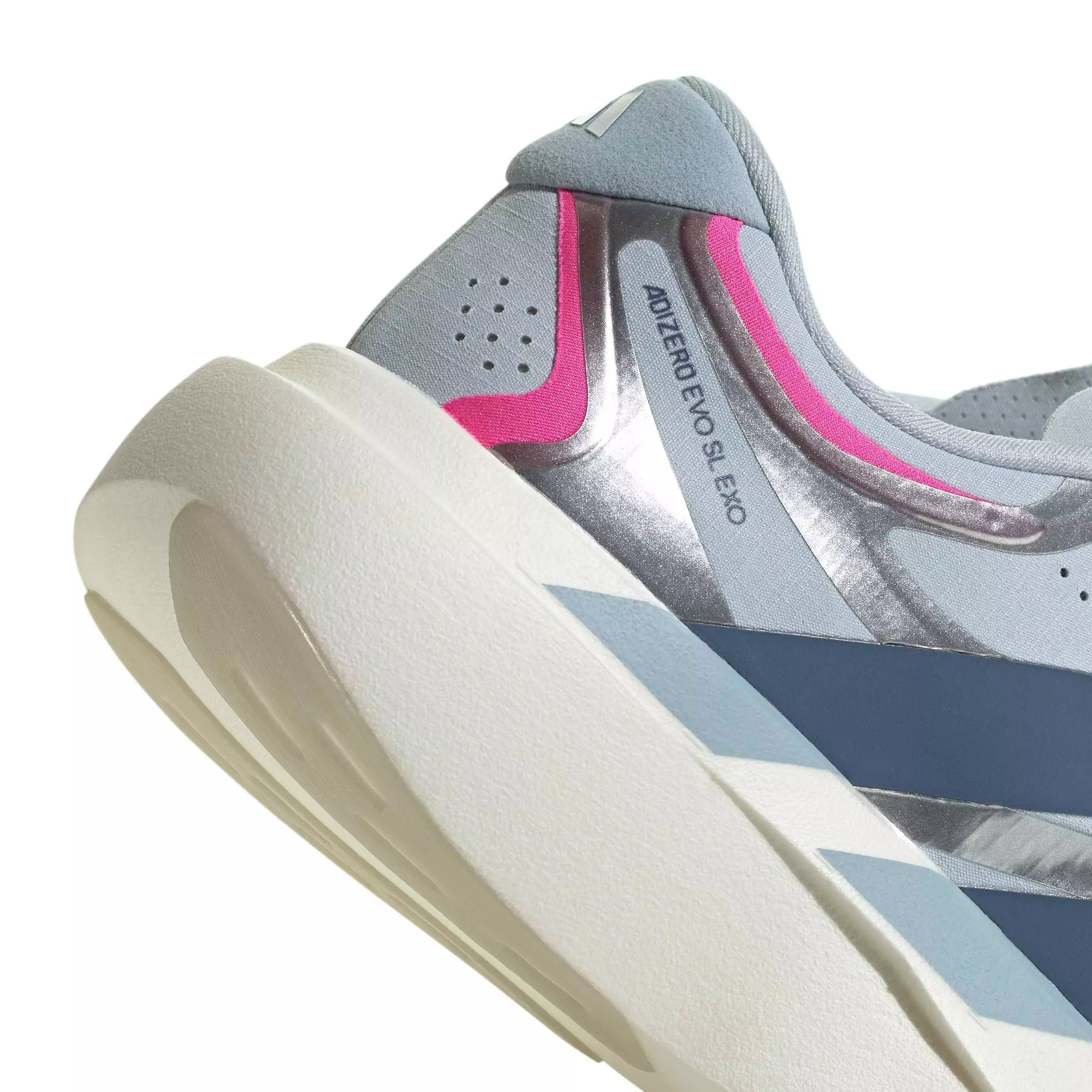 adidas Adizero EVO SL EXO "Halo Blue/Preloved Ink/Silver Metallic" Women's Running Shoe - BLUE/INK/SILVER