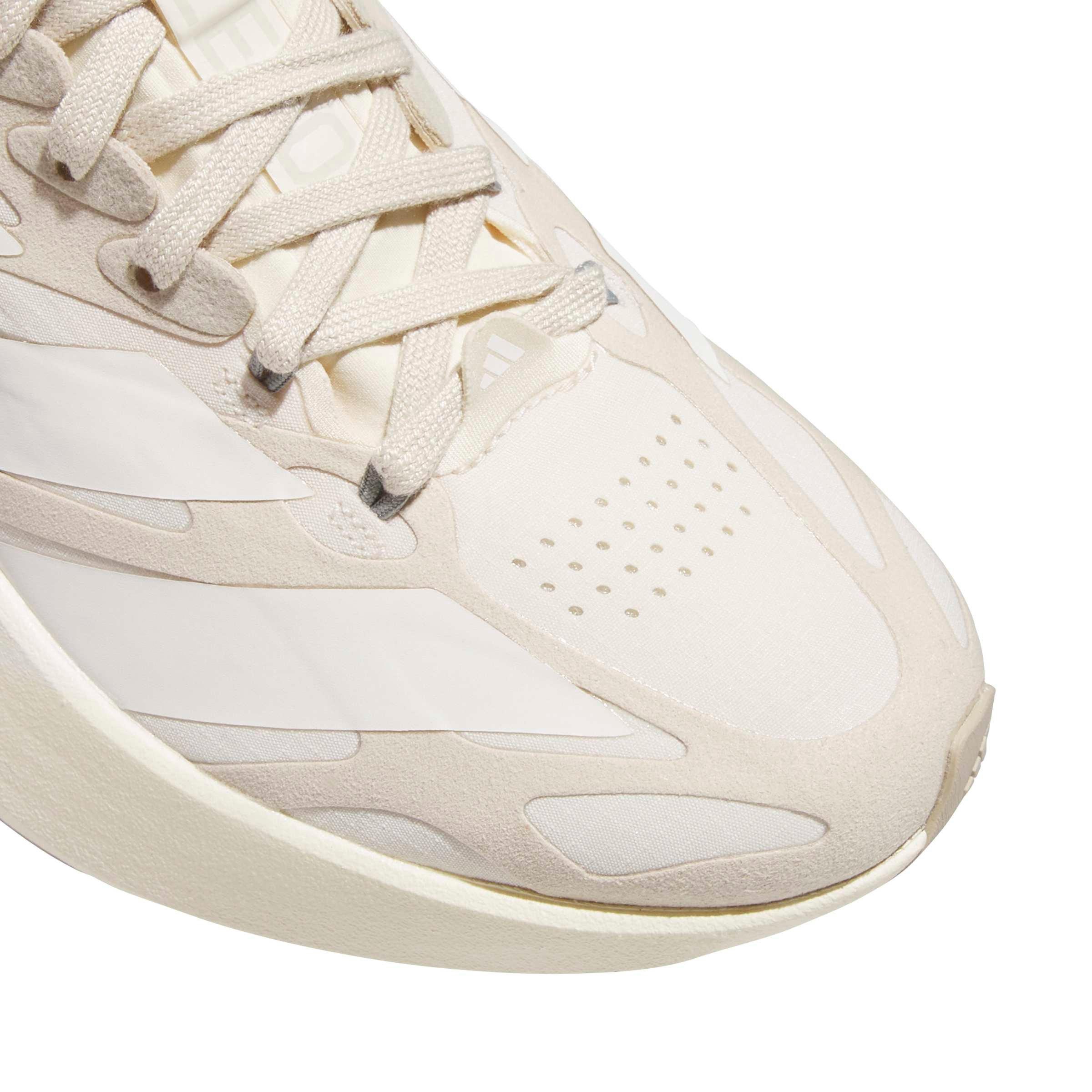 adidas Adizero EVO SL Exo Suede LightstrikePro "White/White/Crystal Linen" Women's Running Shoe - WHITE/WHITE/LINEN