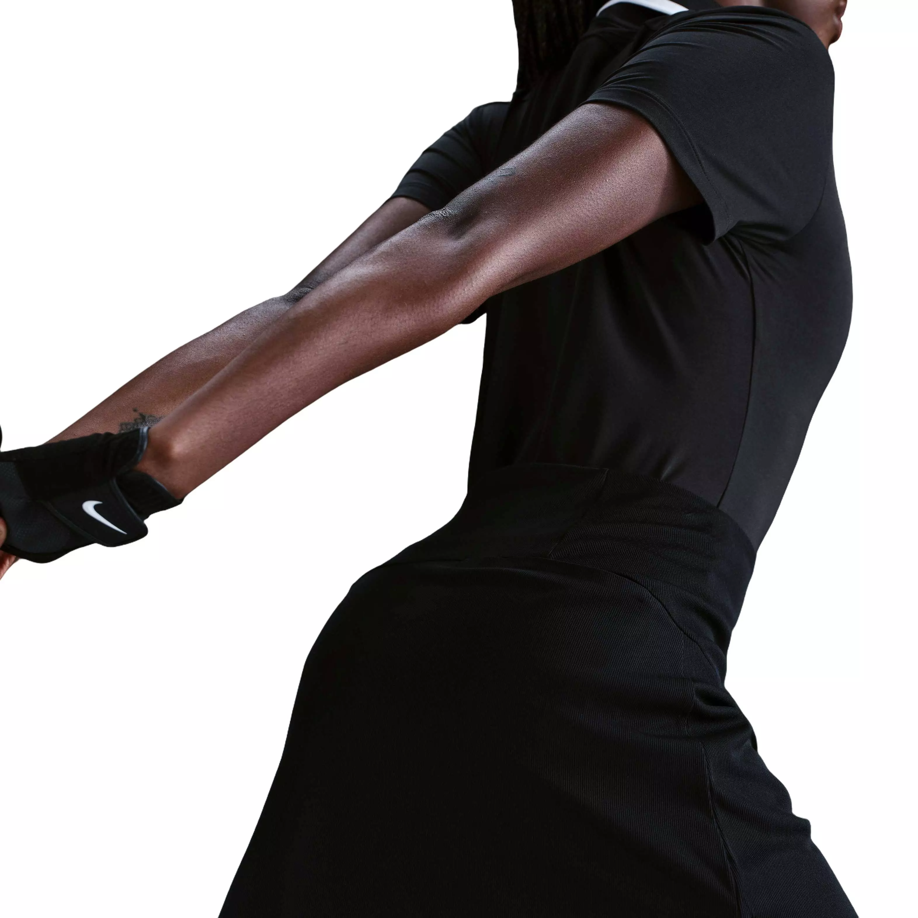 Nike Women's Dri-FIT ADV Tour HR Golf Skirt - Black - BLACK