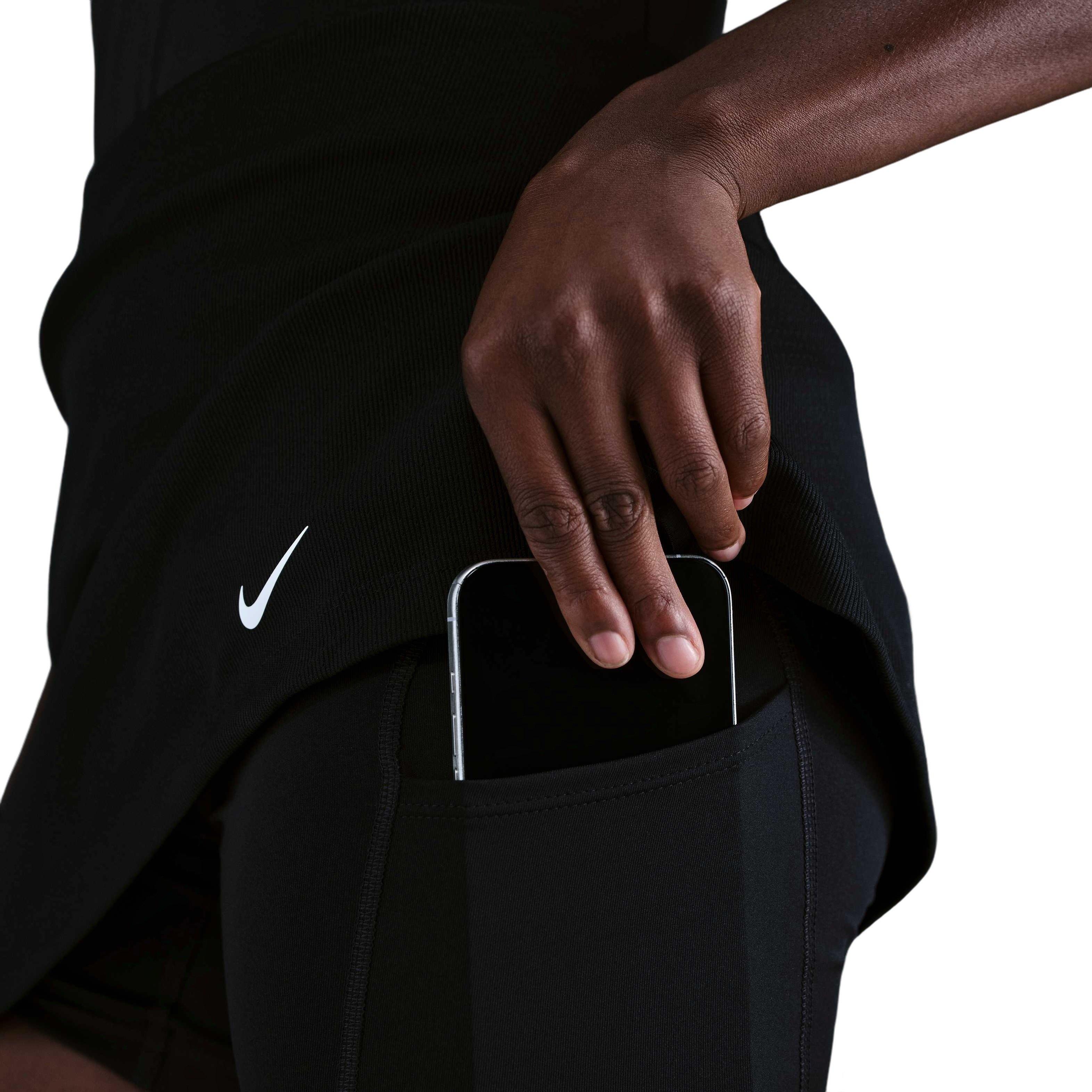 Nike Women's Dri-FIT ADV Tour HR Golf Skirt - Black - BLACK Thumbnail View 6