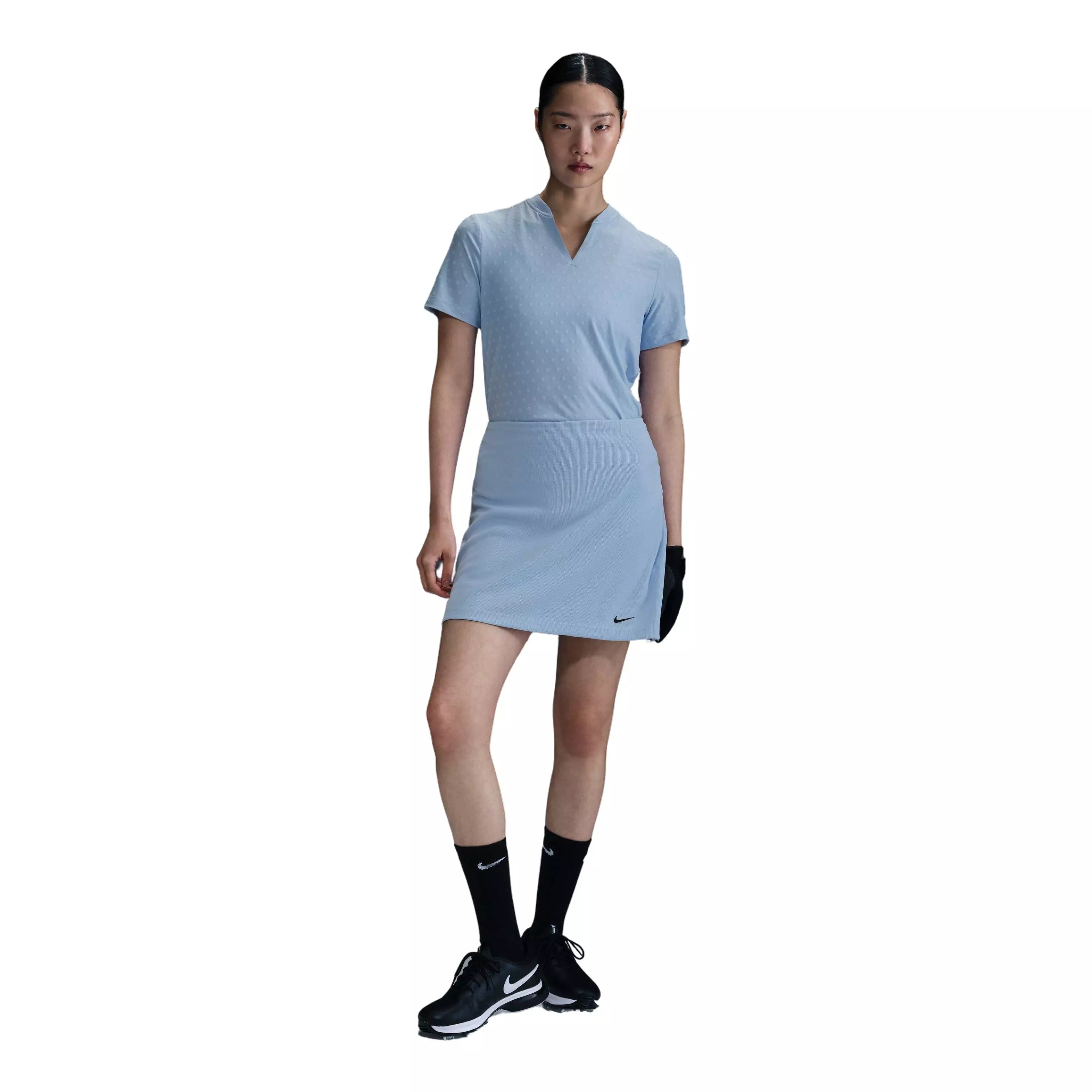 Nike Women's Dri-FIT ADV Tour HR Golf Skirt -Blue - BLUE