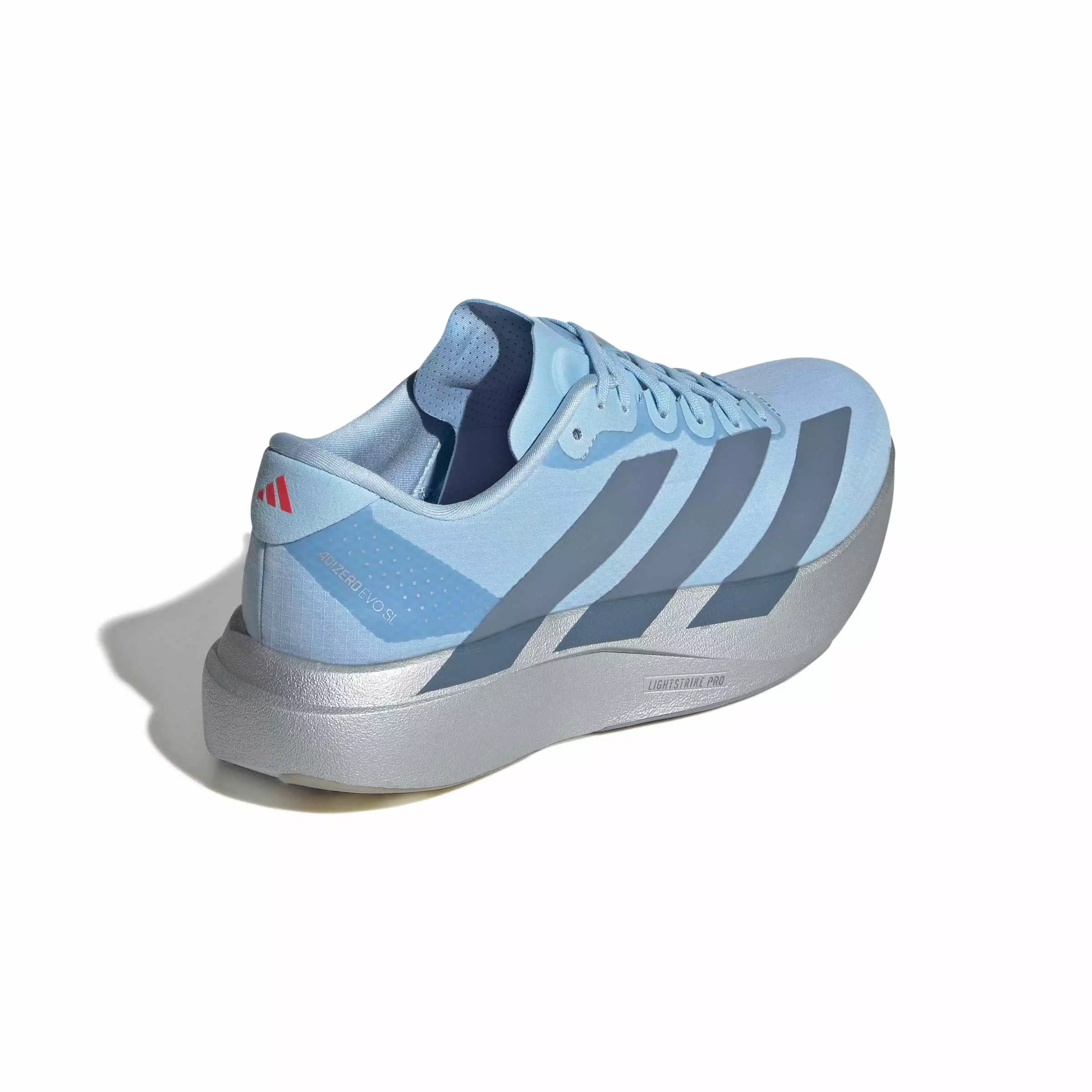 adidas Adizero EVO SL "Clear Sky/Grey Two/Silver Metallic" Women's Running Shoe - SKY/GREY/SILVER