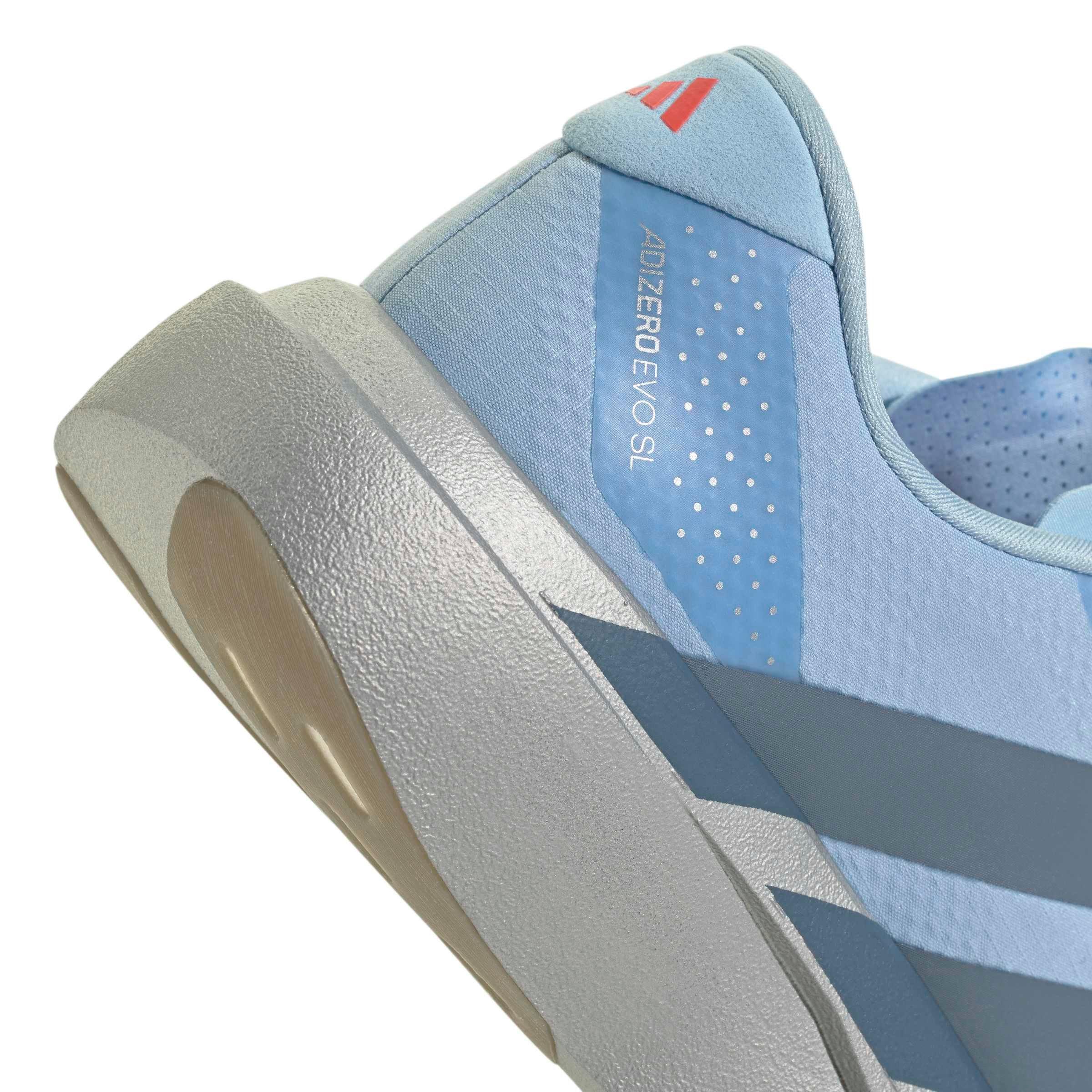 adidas Adizero EVO SL "Clear Sky" Women's Running Shoe - CLEAR SKY/GREY TWO/SILVER METALLIC