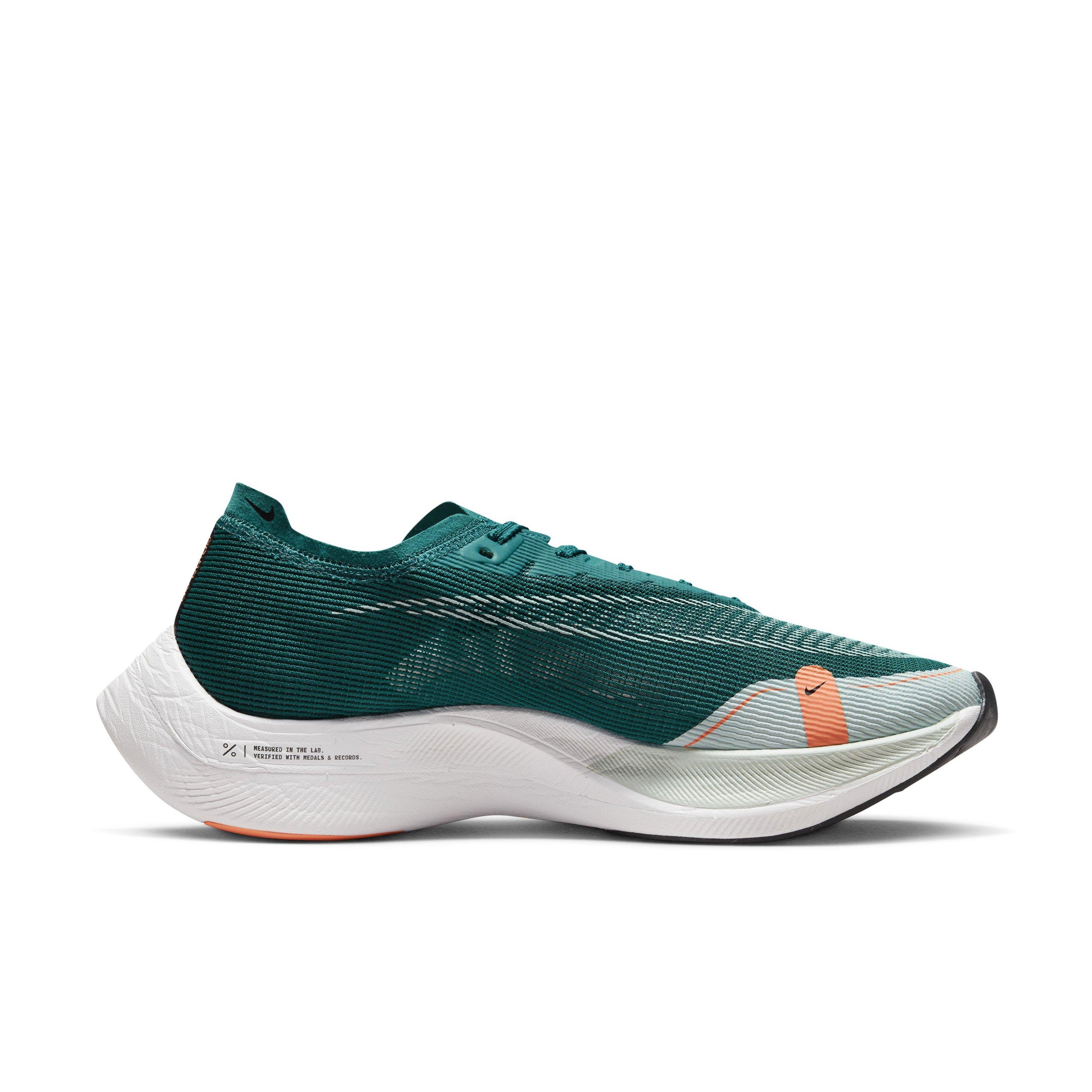 Nike ZoomX Vaporfly Next% 2 "Bright Spruce/Barely Green/White" Men's Running Shoe - SPRUCE/GREEN/WHITE Thumbnail View 1
