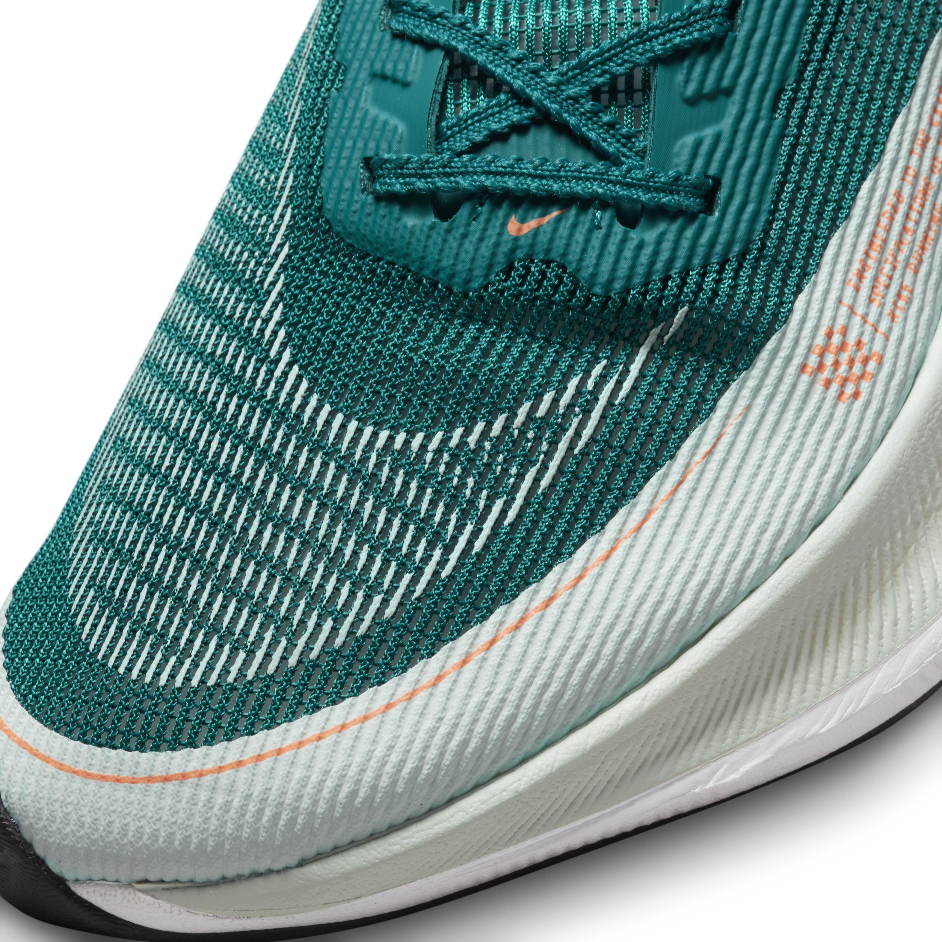 Nike ZoomX Vaporfly Next% 2 "Bright Spruce/Barely Green/White" Men's Running Shoe - SPRUCE/GREEN/WHITE Thumbnail View 7