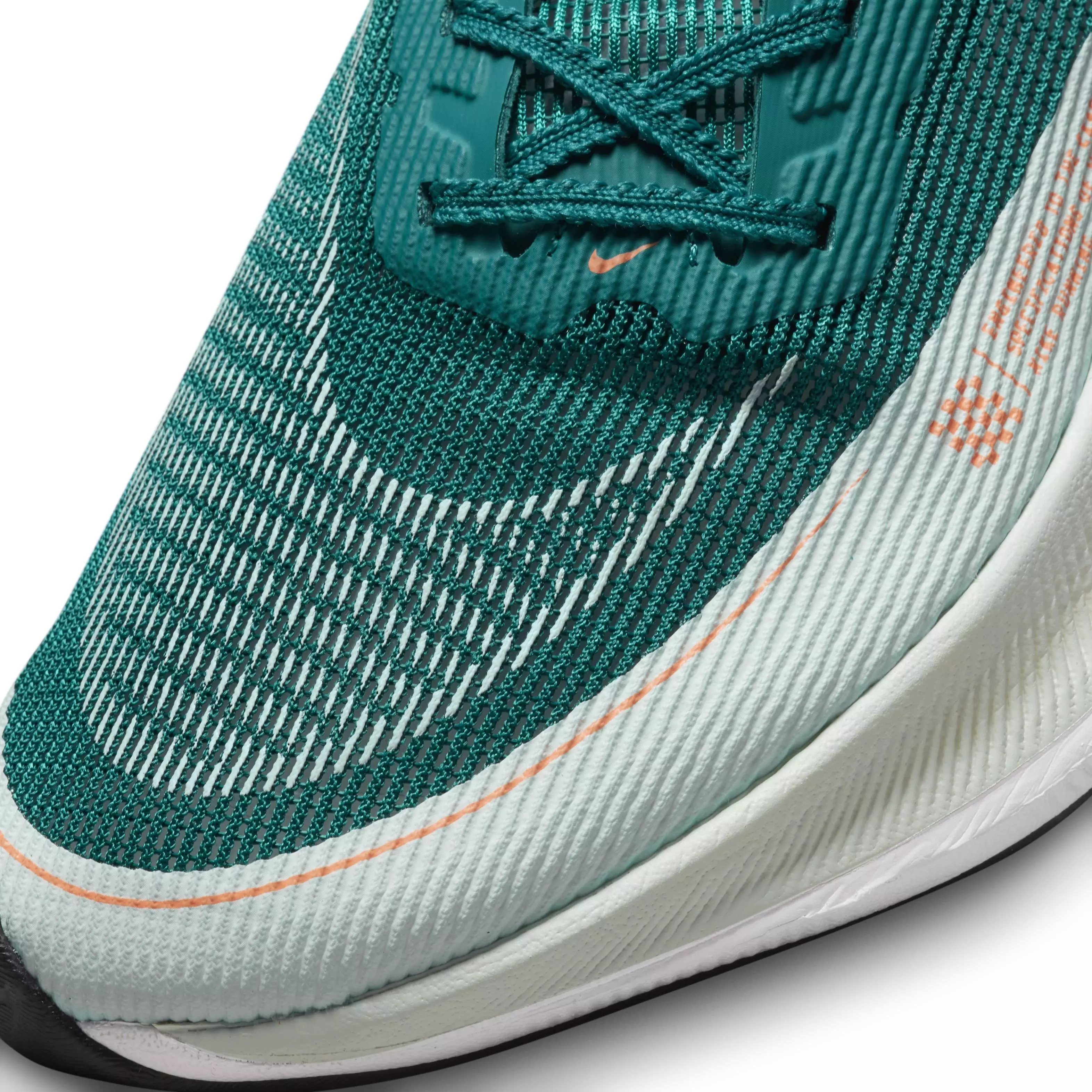 Nike ZoomX Vaporfly Next% 2 "Bright Spruce/Barely Green/White" Men's Running Shoe - SPRUCE/GREEN/WHITE