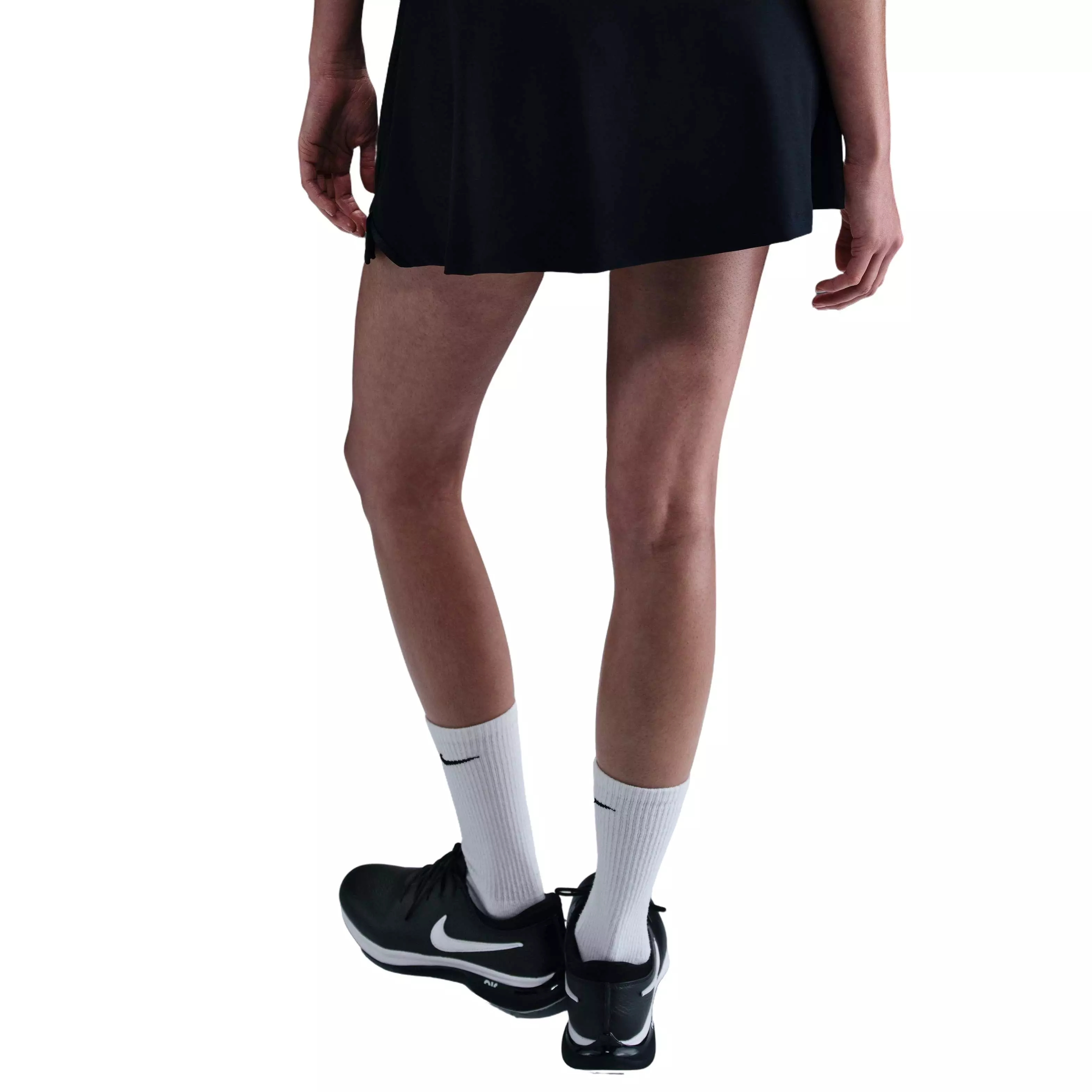 Nike Women's Tour Dri-FIT Flouncy Golf Skirt - Black - BLACK