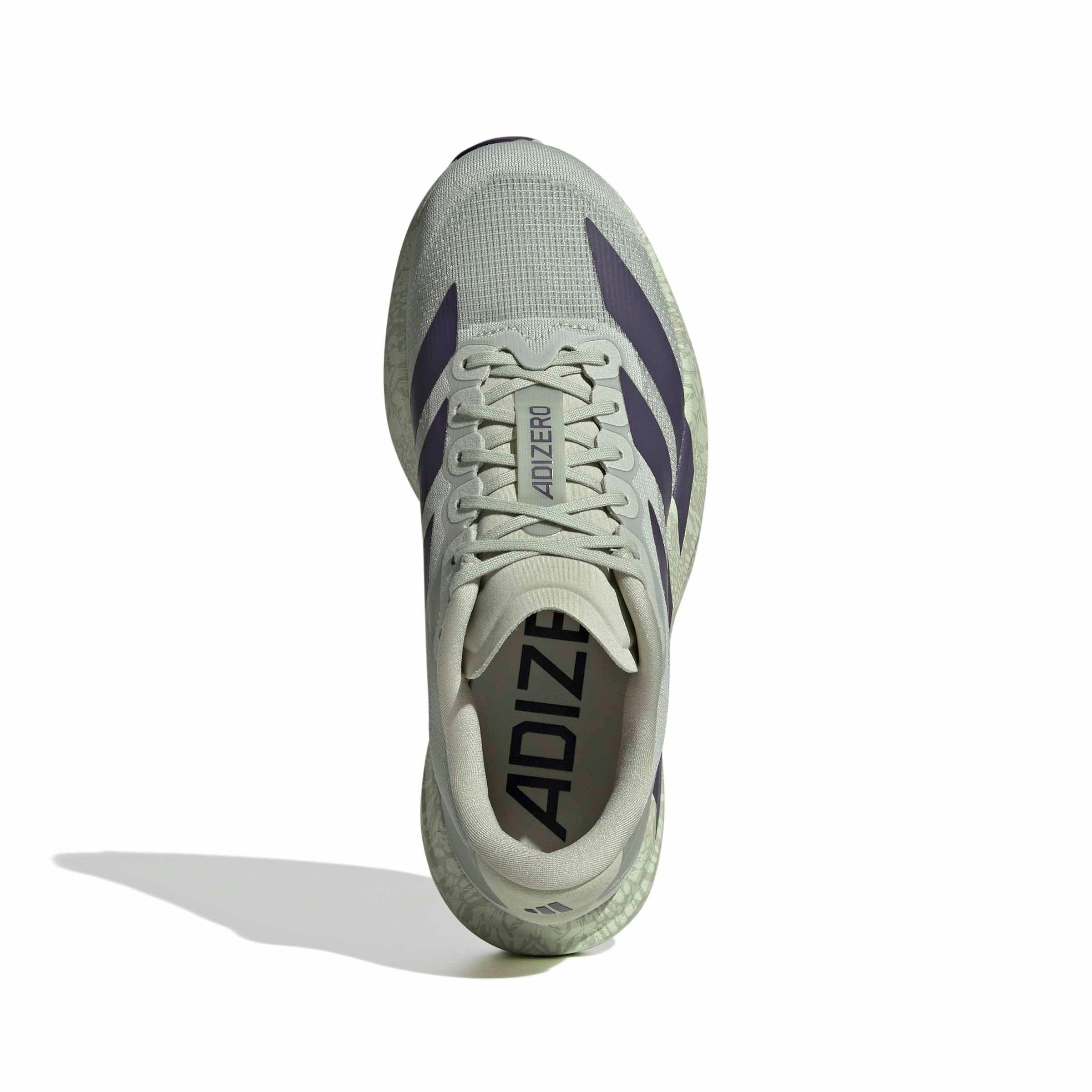 adidas Adizero EVO SL "Halo Green/Trace Purple/Sandy Pink" Women's Running Shoe - GREEN/PURPLE/PINK