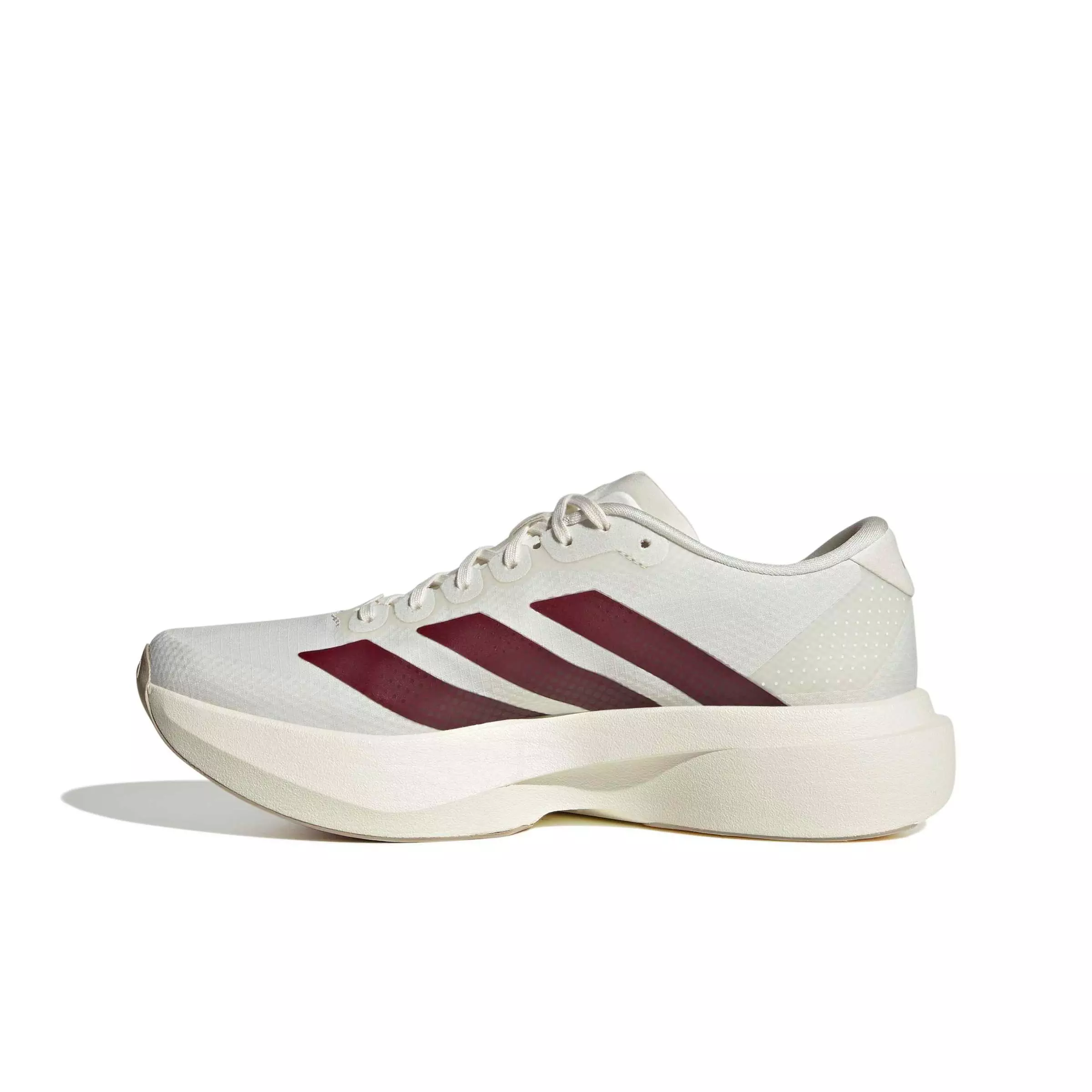 adidas Adizero EVO SL "Off White/Shadow Red/Collegiate Green" Women's Running Shoe - OFF WHITE/RED/GREEN