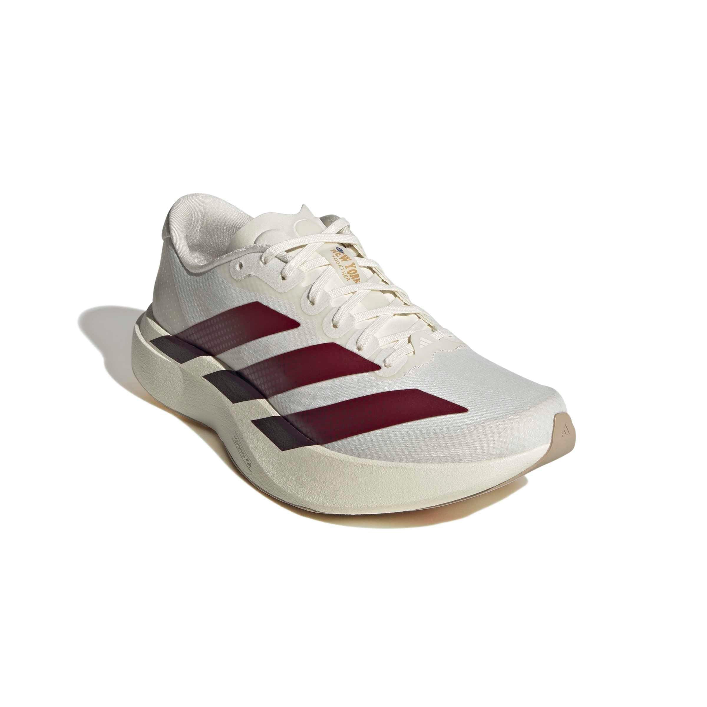 adidas Adizero EVO SL "Off White/Shadow Red/Collegiate Green" Women's Running Shoe - OFF WHITE/RED/GREEN