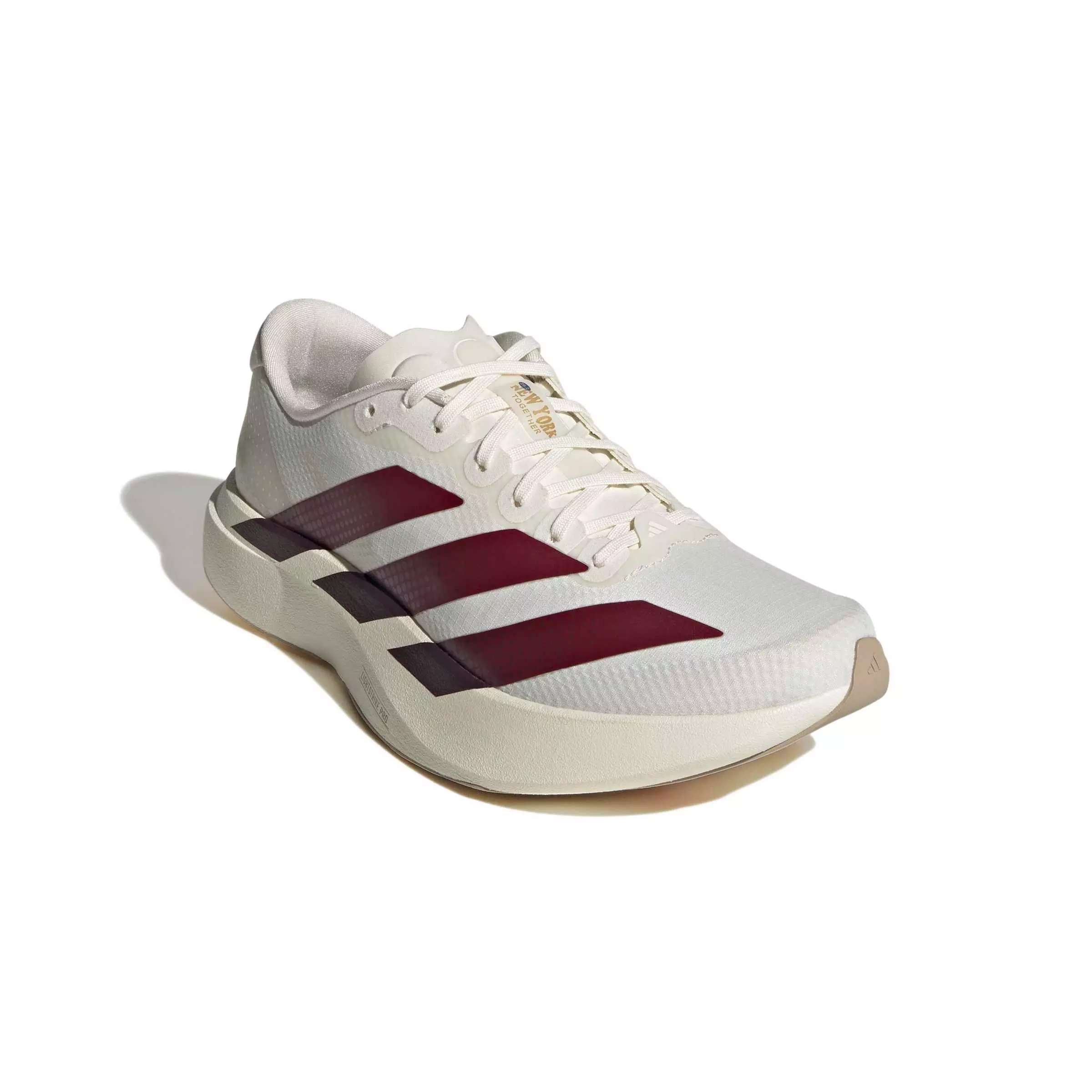 adidas Adizero EVO SL "Off White/Shadow Red/Collegiate Green" Women's Running Shoe - OFF WHITE/RED/GREEN