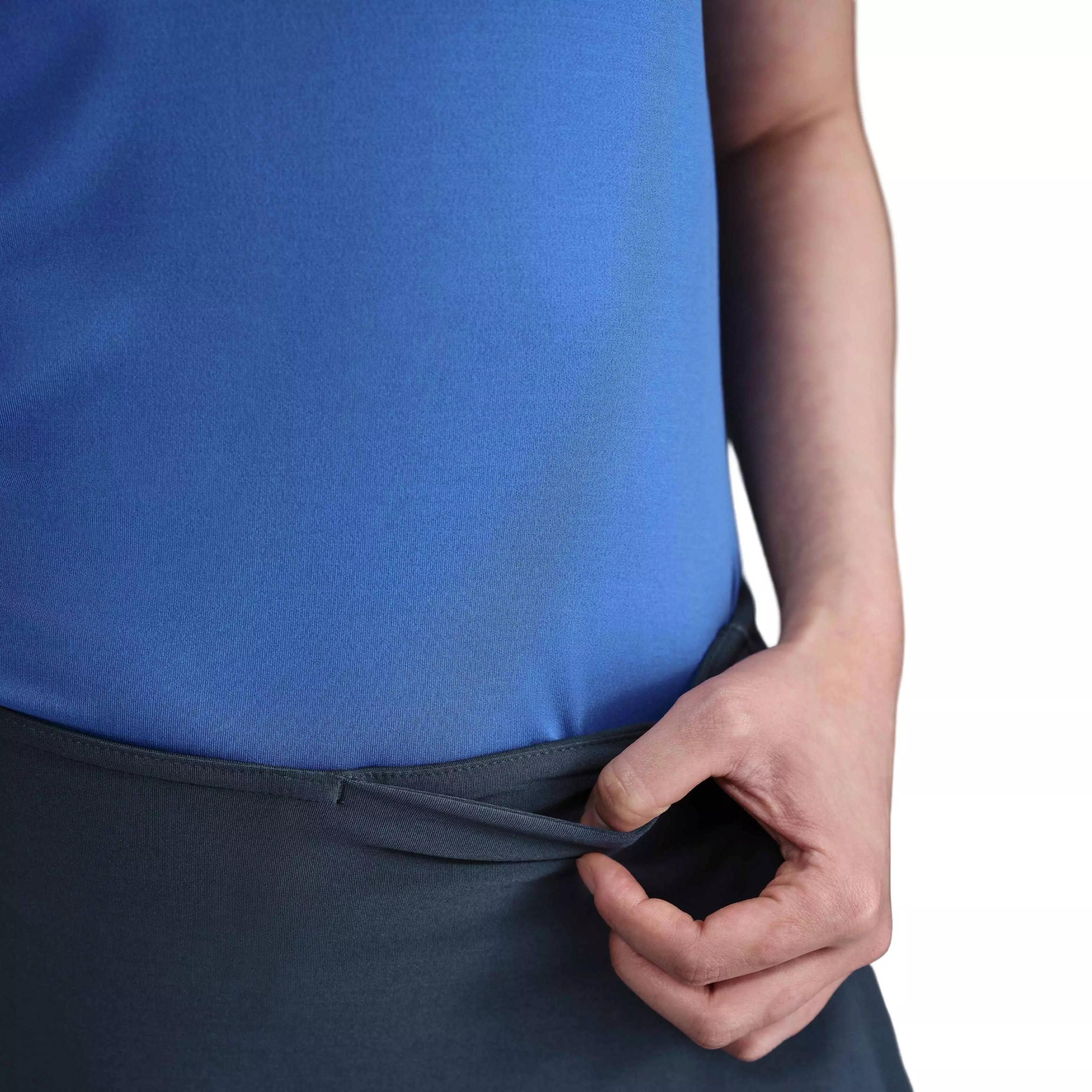 Nike Women's Tour Dri-FIT Flouncy Golf Skirt -Blue - BLUE