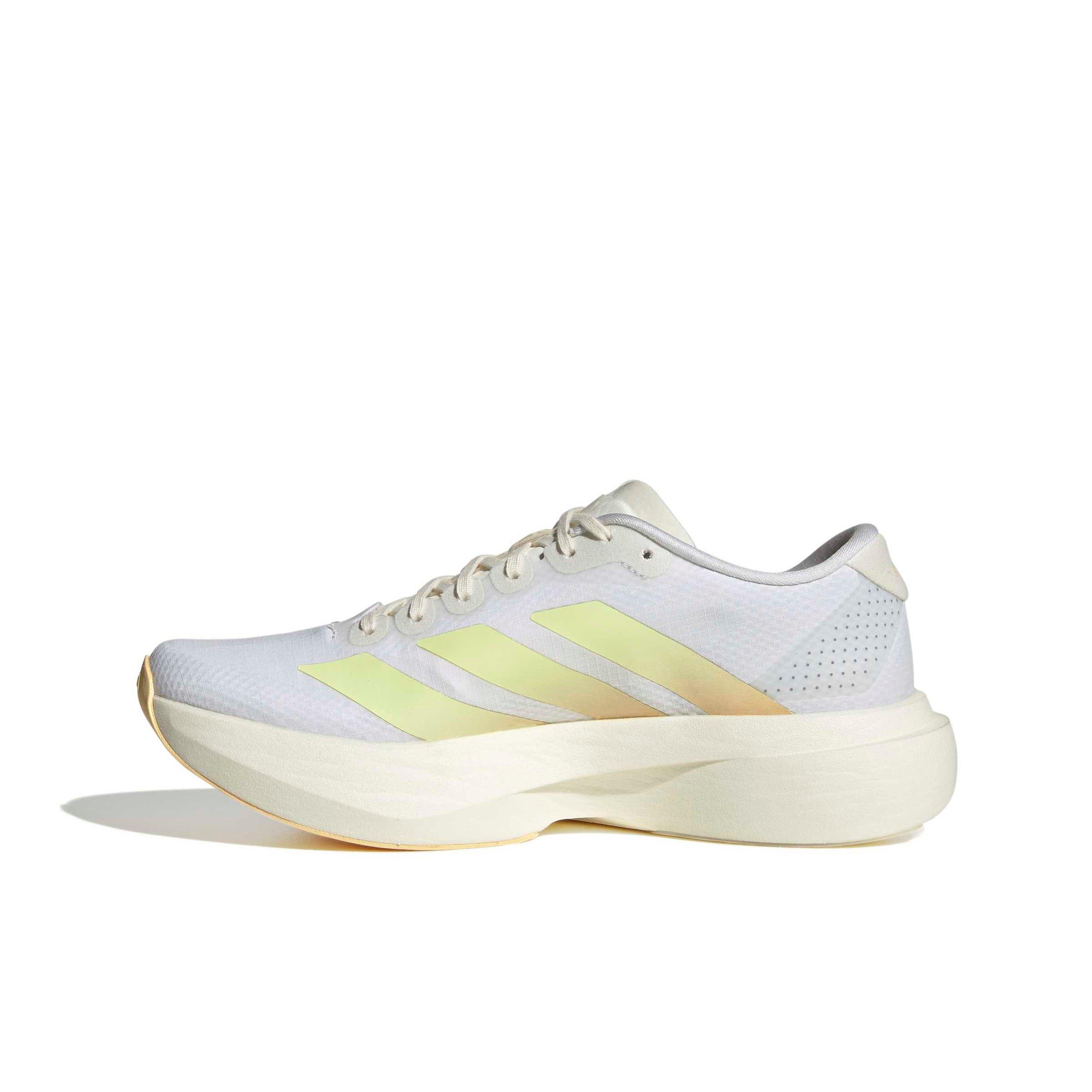 adidas Adizero EVO SL "Ftwr White/Ice Tangerine/Off White" Women's Running Shoe - WHITE/TANGERINE/OFF WHITE