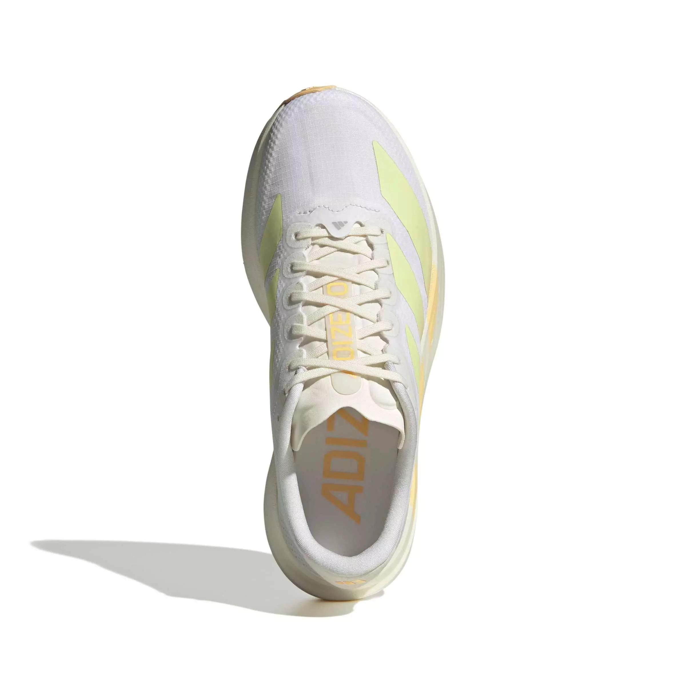 adidas Adizero EVO SL "Ftwr White/Ice Tangerine/Off White" Women's Running Shoe - WHITE/TANGERINE/OFF WHITE