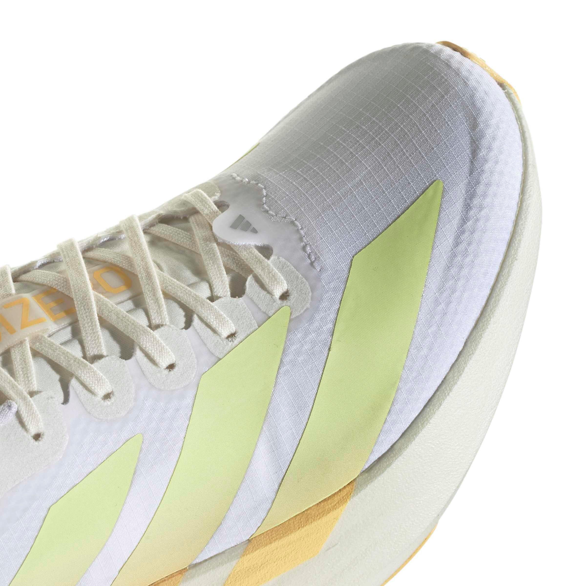 adidas Adizero EVO SL "Ftwr White/Ice Tangerine/Off White" Women's Running Shoe - WHITE/TANGERINE/OFF WHITE