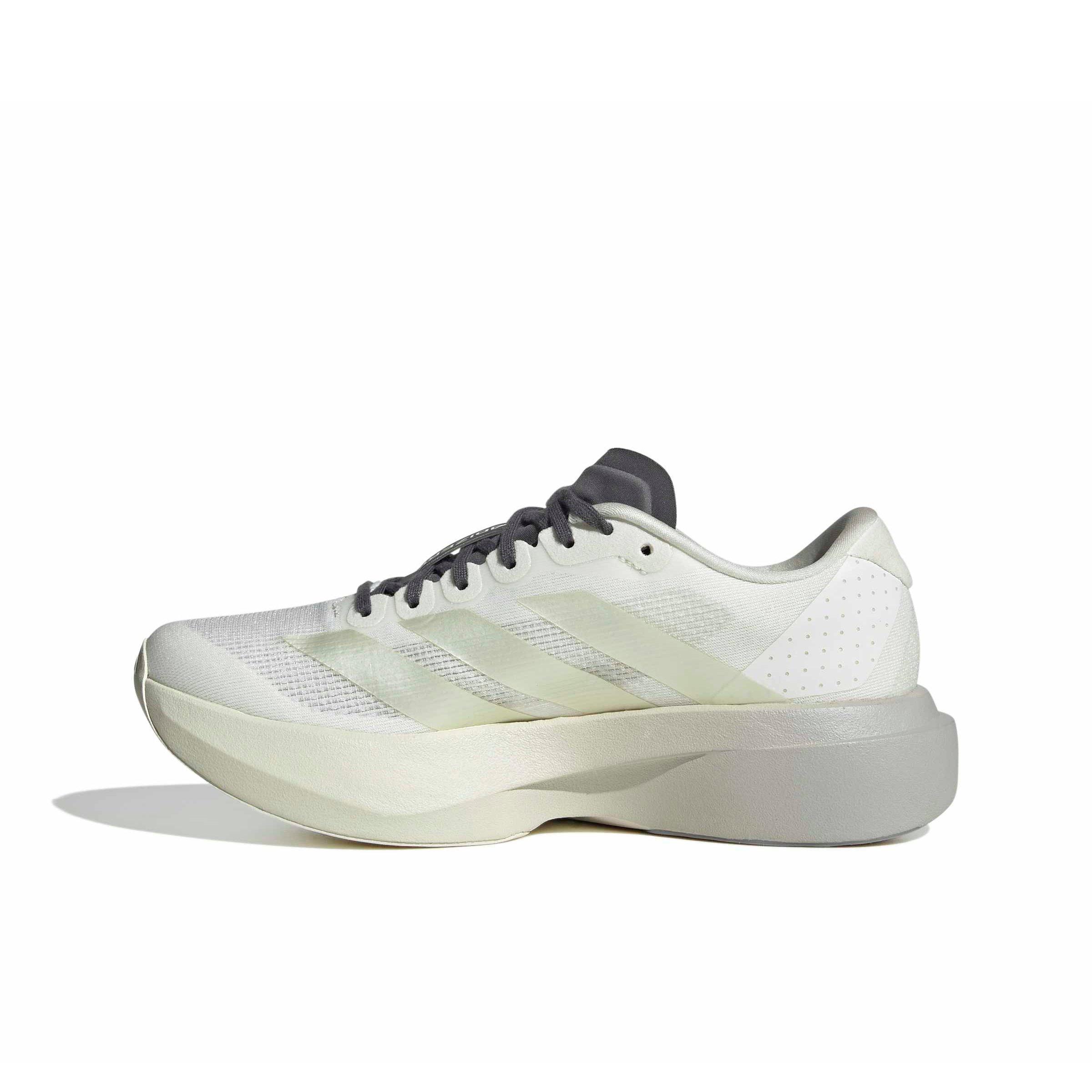 adidas Adizero EVO SL "Off White/Ice Gold Metallic/Granite" Women's Running Shoe - OFF WHITE/GOLD/GRANITE