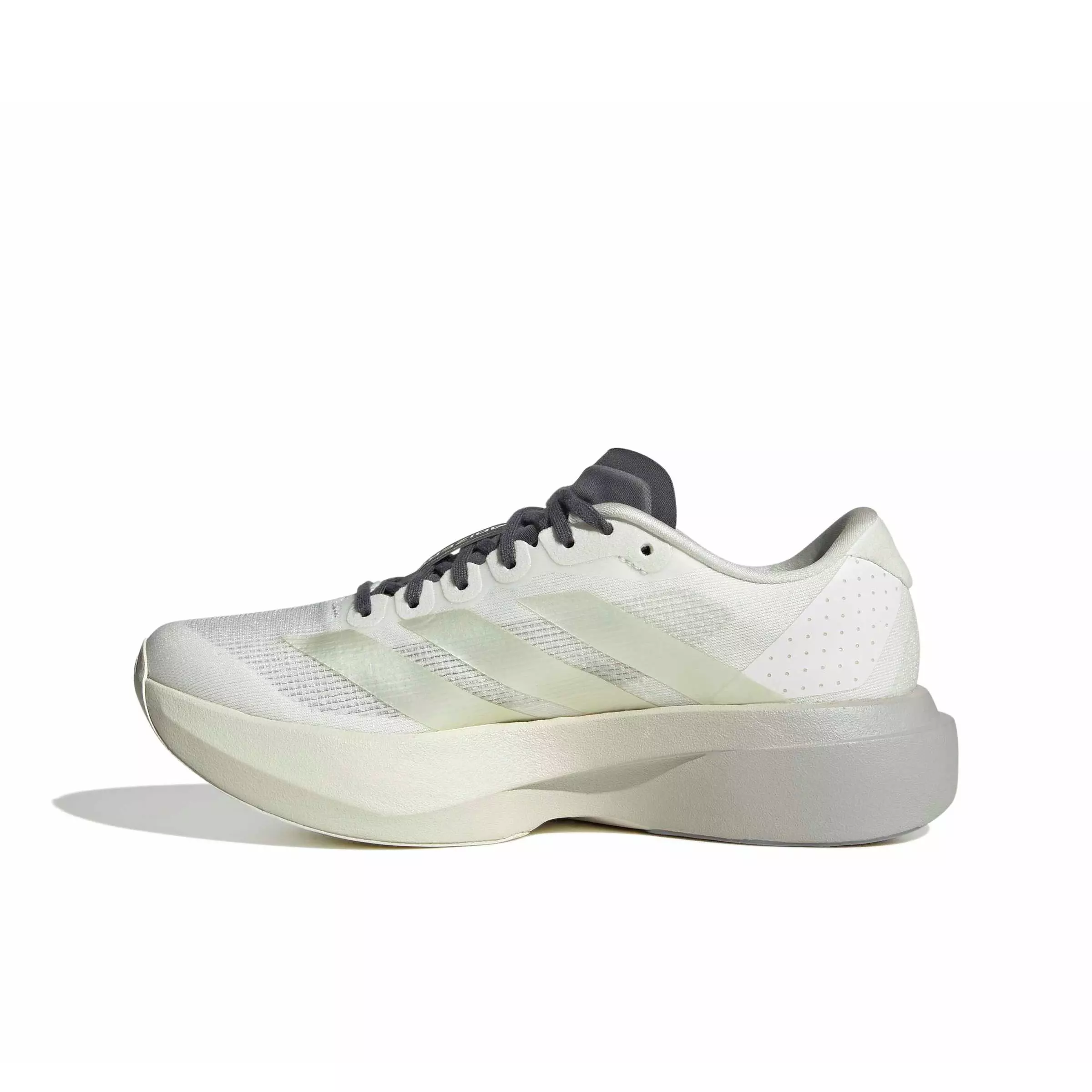 adidas Adizero EVO SL "Off White/Ice Gold Metallic/Granite" Women's Running Shoe - OFF WHITE/GOLD/GRANITE