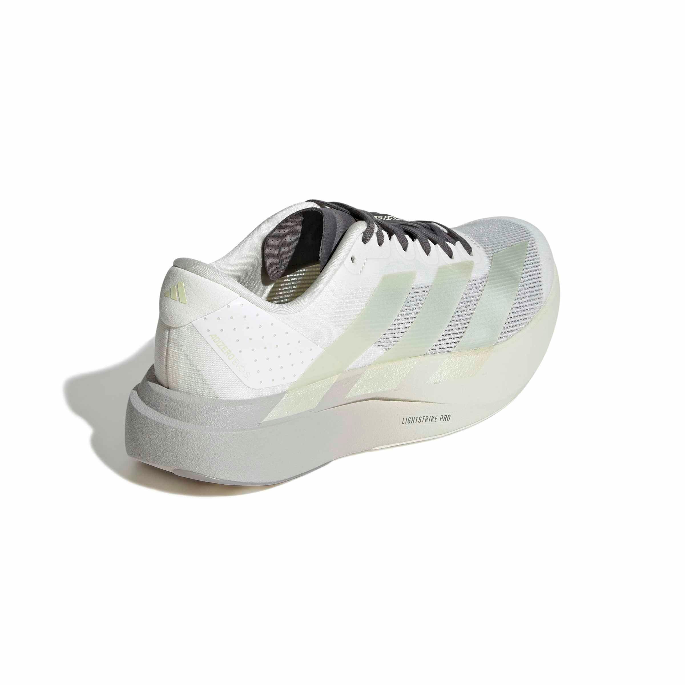 adidas Adizero EVO SL "Off White/Ice Gold Metallic/Granite" Women's Running Shoe - OFF WHITE/GOLD/GRANITE