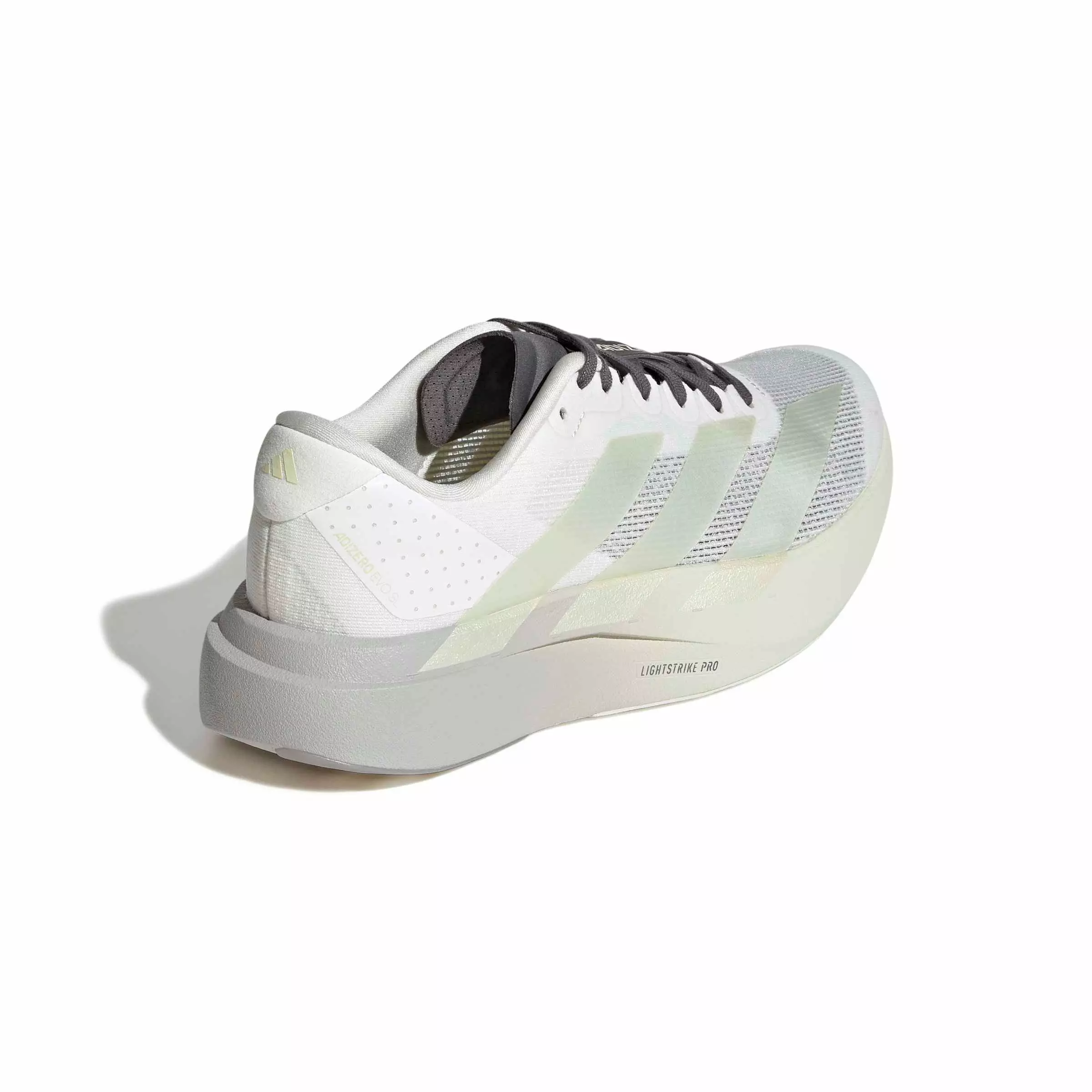 adidas Adizero EVO SL "Off White/Ice Gold Metallic/Granite" Women's Running Shoe - OFF WHITE/GOLD/GRANITE