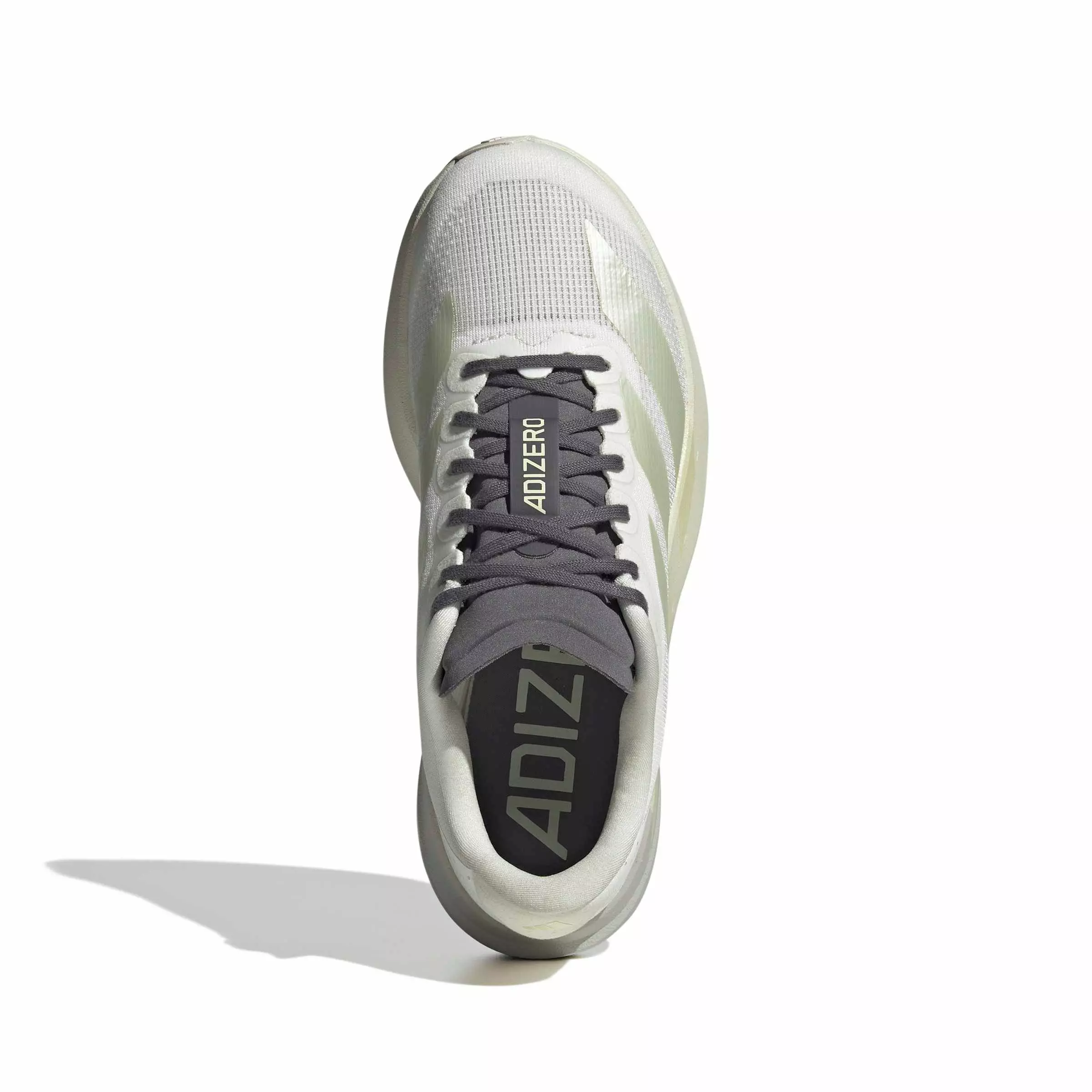 adidas Adizero EVO SL "Off White/Ice Gold Metallic/Granite" Women's Running Shoe - OFF WHITE/GOLD/GRANITE