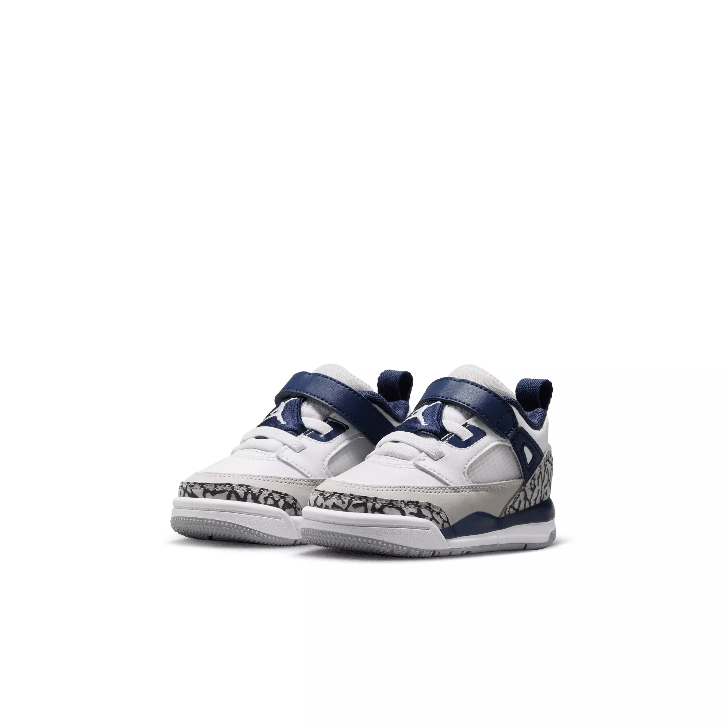 Jordan Spizike Low "White/Neutral Grey/Anthracite/Midnight Navy" Infant Boys' Shoe - WHITE/GREY/ANTHRACITE/NAVY