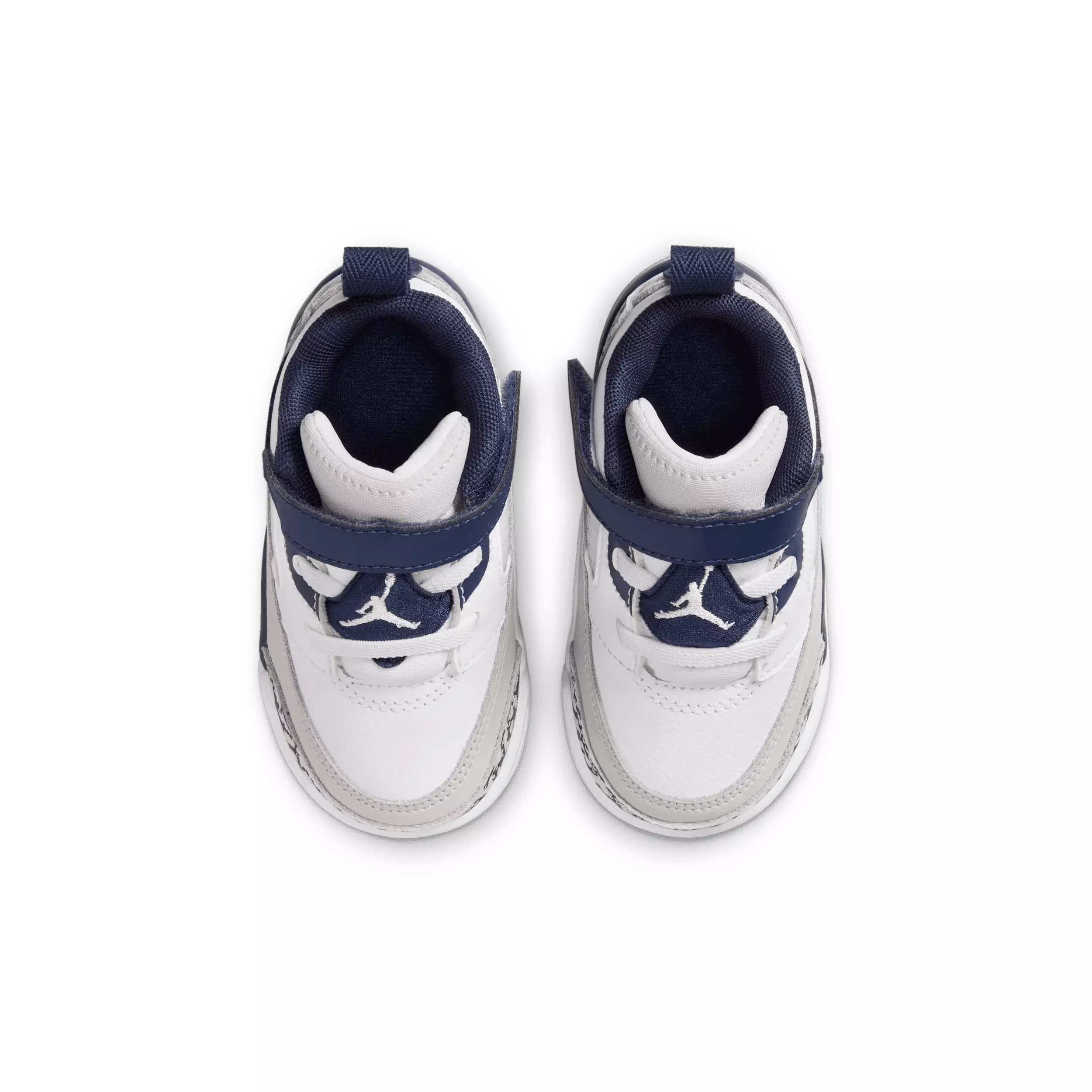 Jordan Spizike Low "White/Neutral Grey/Anthracite/Midnight Navy" Infant Boys' Shoe - WHITE/GREY/ANTHRACITE/NAVY