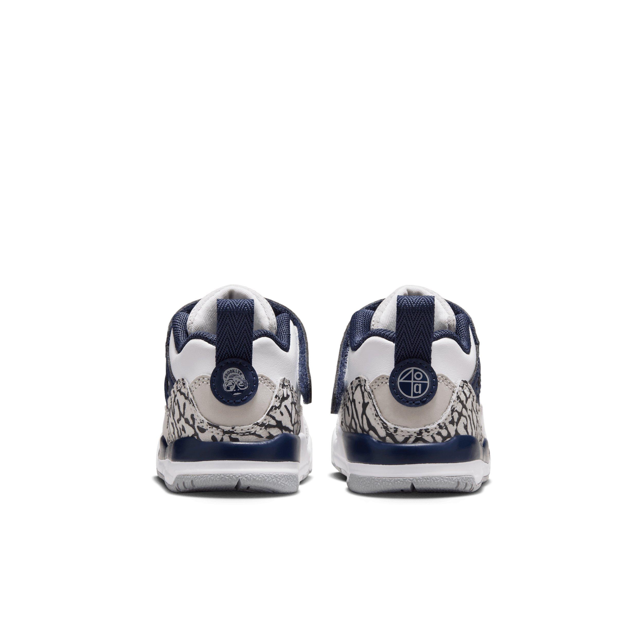 Jordan Spizike Low Infant Boys' "White/Neutral Grey/Anthracite/Midnight Navy" Shoe