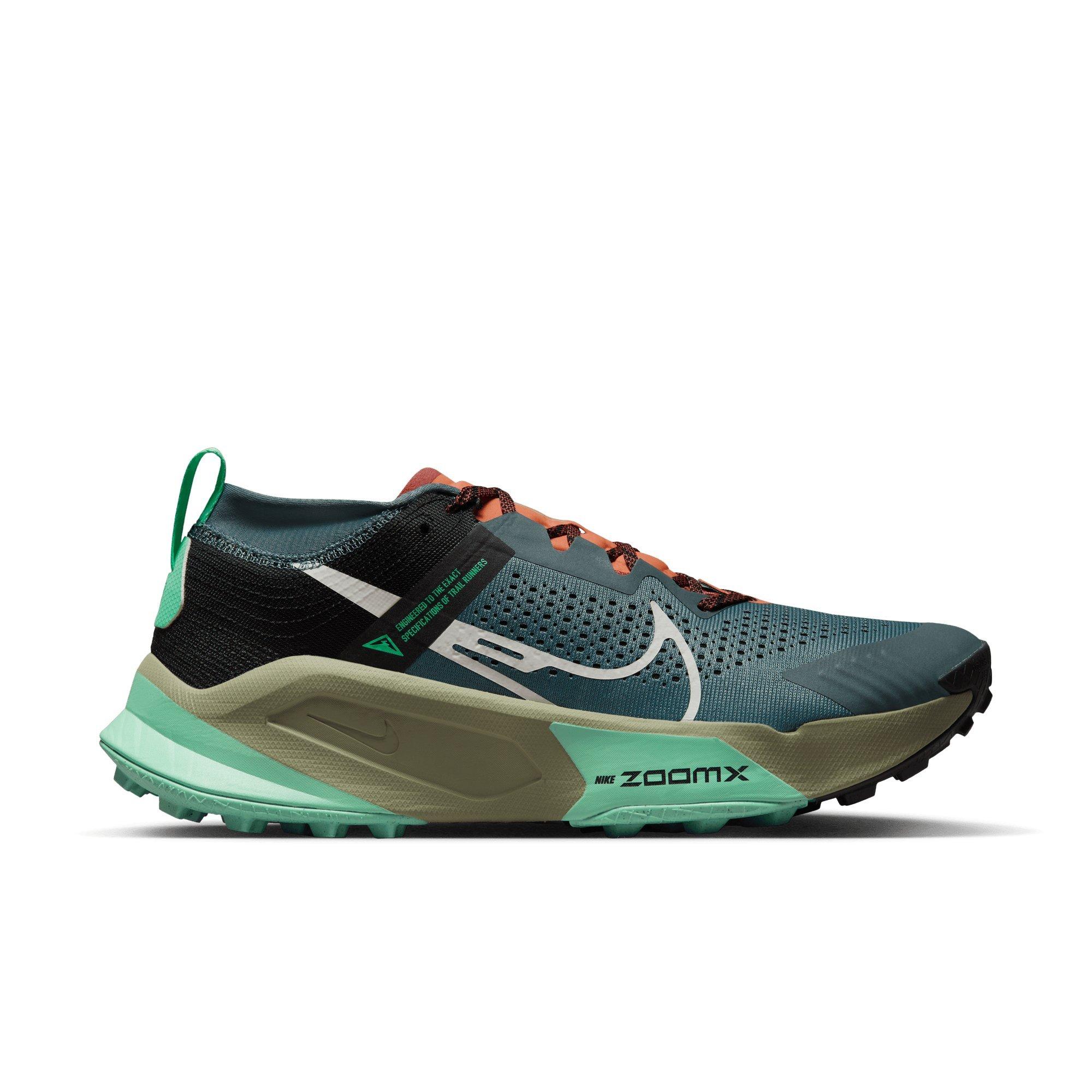 Nike Zegama "Mineral Slate/Light Bone/Black" Men's Trail Running Shoe - SLATE/LT BONE/BLACK Thumbnail View 1