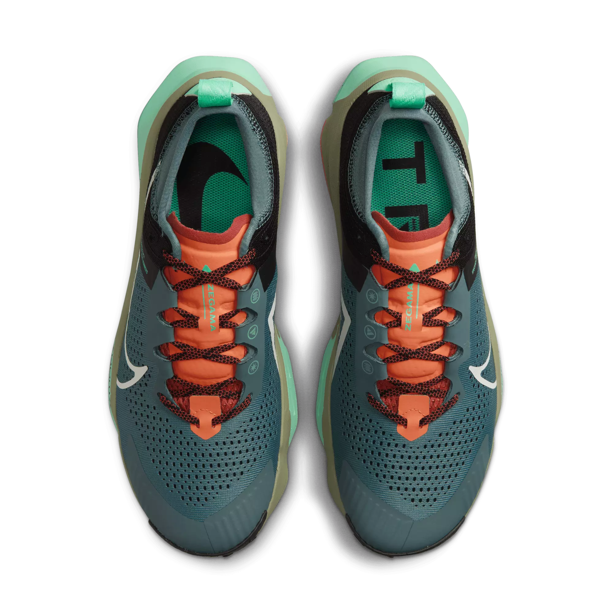 Nike Zegama "Mineral Slate/Light Bone/Black" Men's Trail Running Shoe - SLATE/LT BONE/BLACK