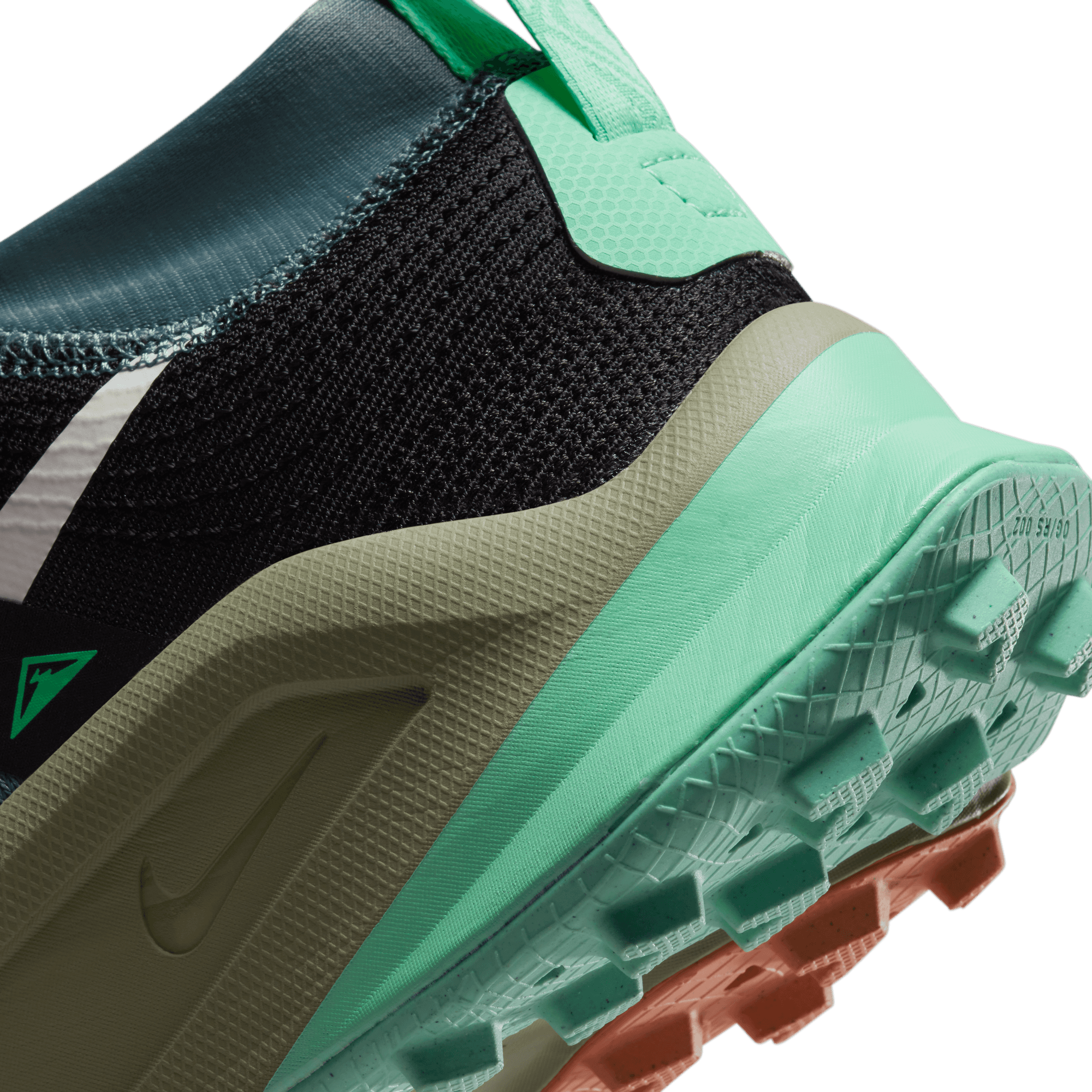 Nike Zegama "Mineral Slate/Light Bone/Black" Men's Trail Running Shoe - SLATE/LT BONE/BLACK Thumbnail View 8