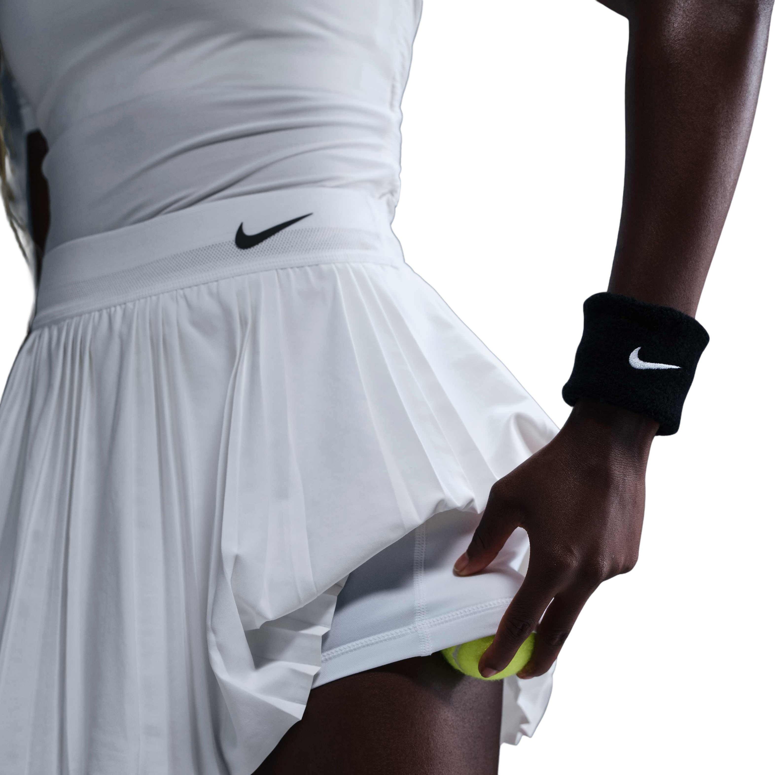 NikeCourt Slam Dri-FIT Women's White Tennis Skirt