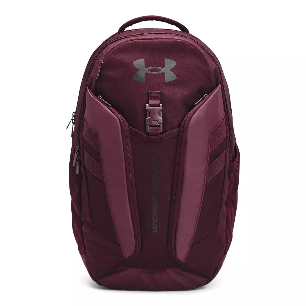 Under Armour Hustle Pro Backpack-Maroon - MAROON
