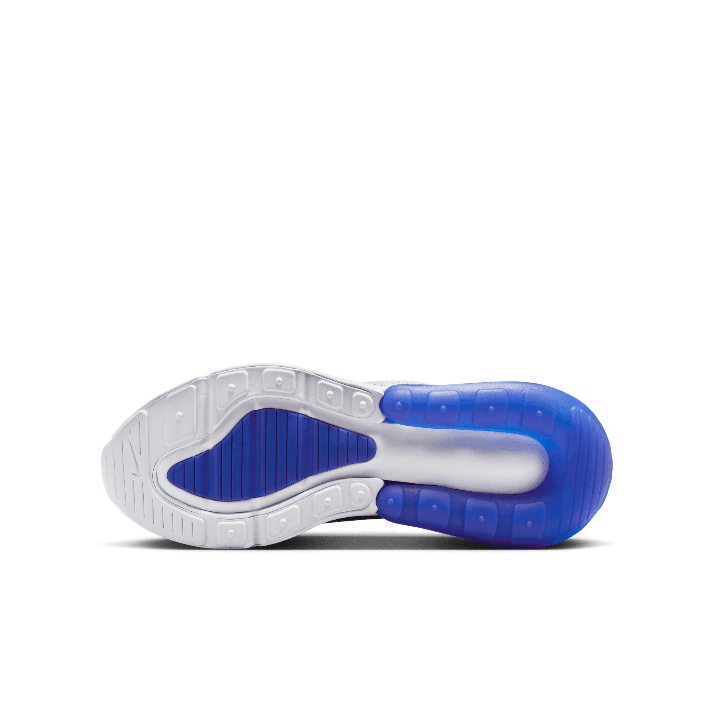 Nike Air Max 270 Grade School Boys' "Vast Grey/Hyper Royal/Thunder Blue/White" Shoe