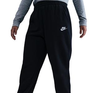 Nike Big Girls' Sportswear Club Fleece Loose Pants -Black