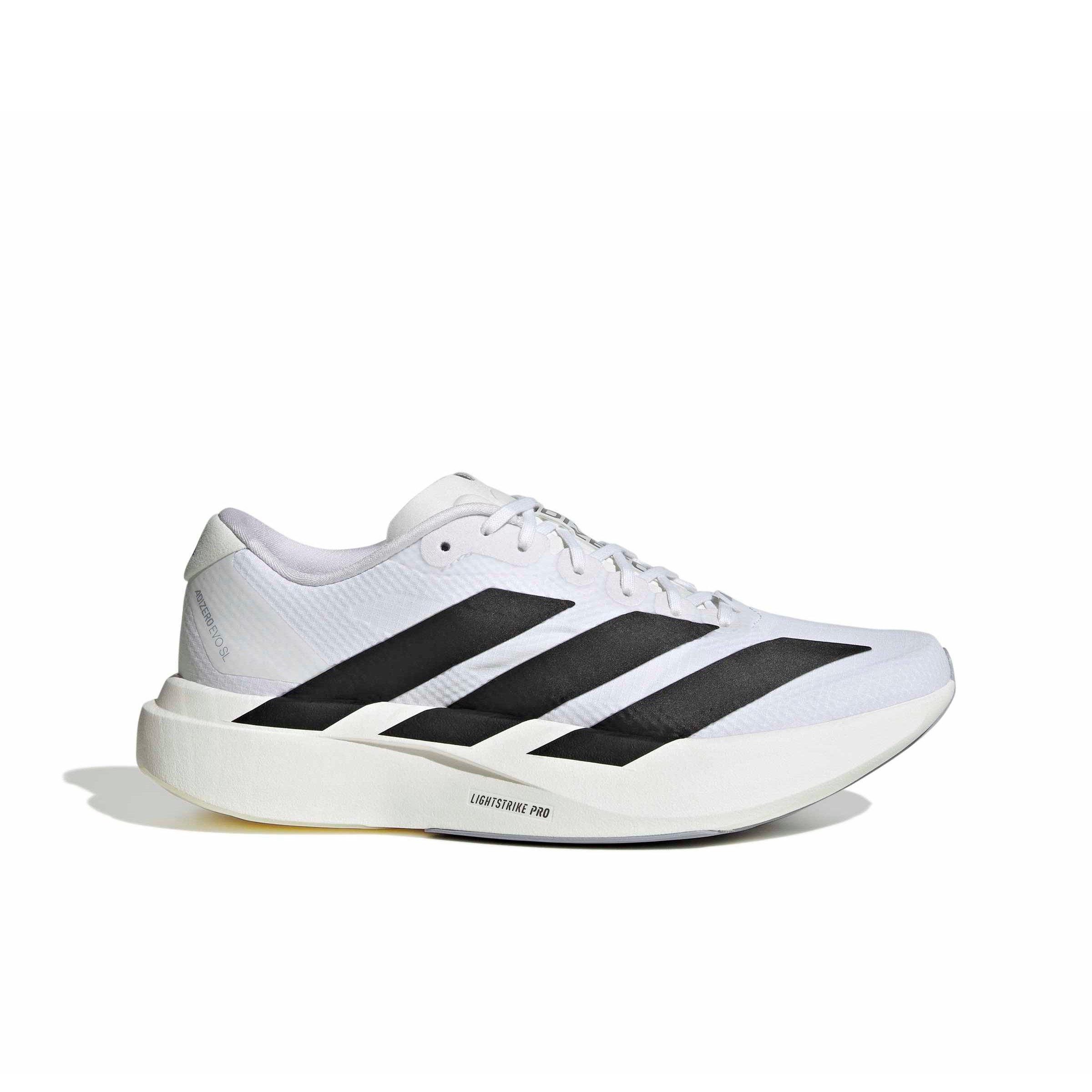 adidas Adizero EVO SL "Ftwr White/Core Black/Dash Grey" Women's Running Shoe - WHITE/BLACK/GREY