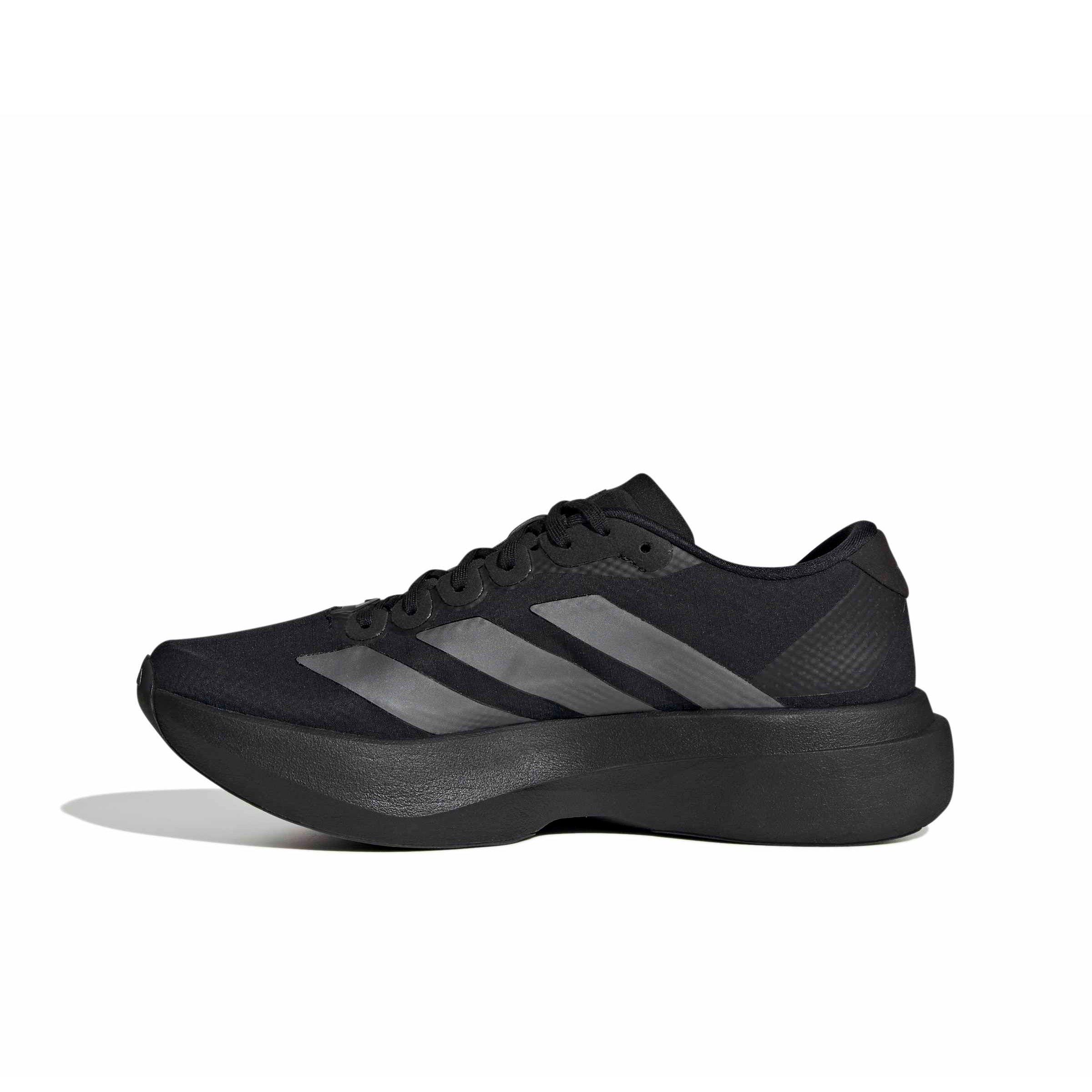 adidas Adizero EVO SL "Core Black/Iron Metallic/Core Black" Women's Running Shoe - BLACK/IRON/BLACK