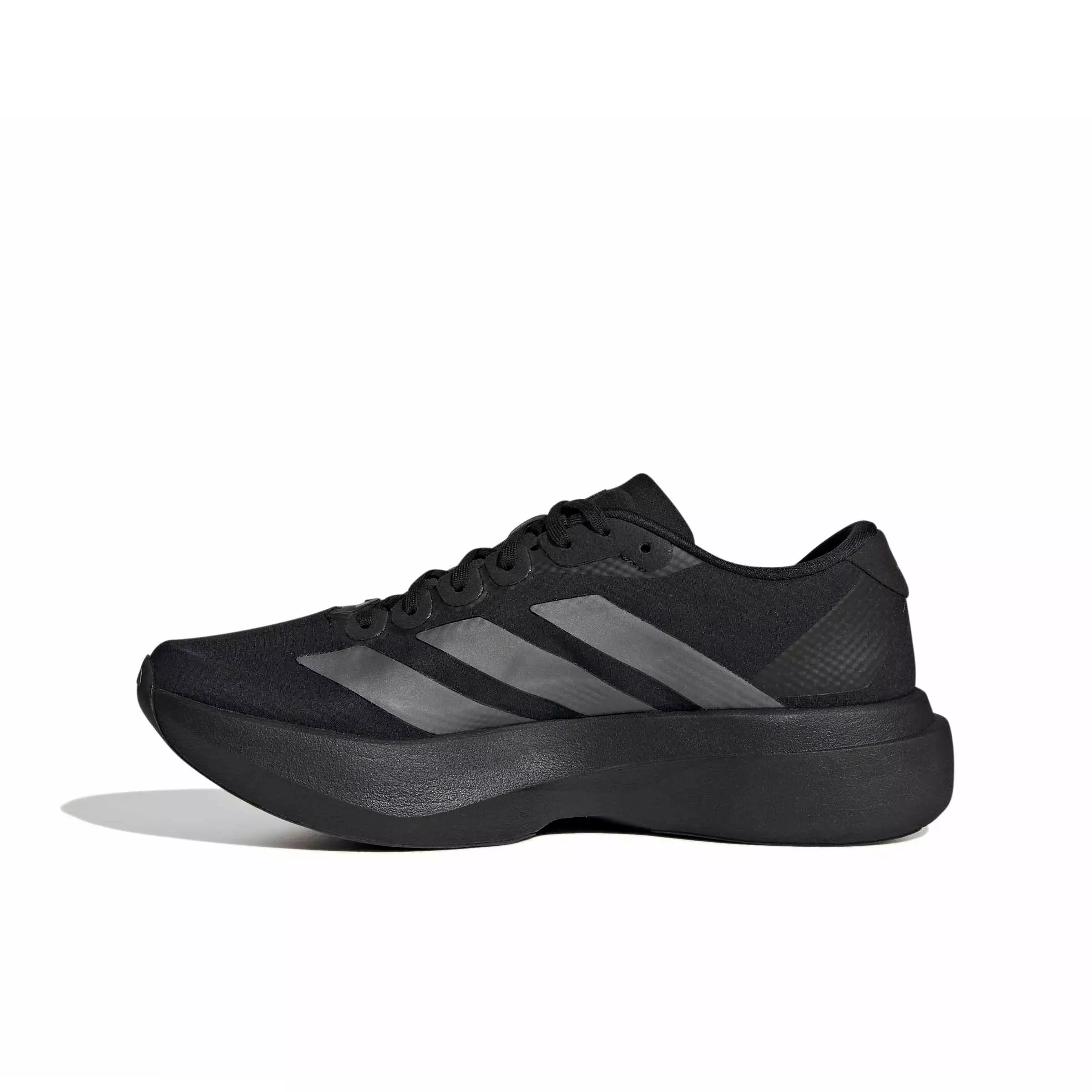 adidas Adizero EVO SL "Core Black/Iron Metallic/Core Black" Women's Running Shoe - BLACK/IRON/BLACK