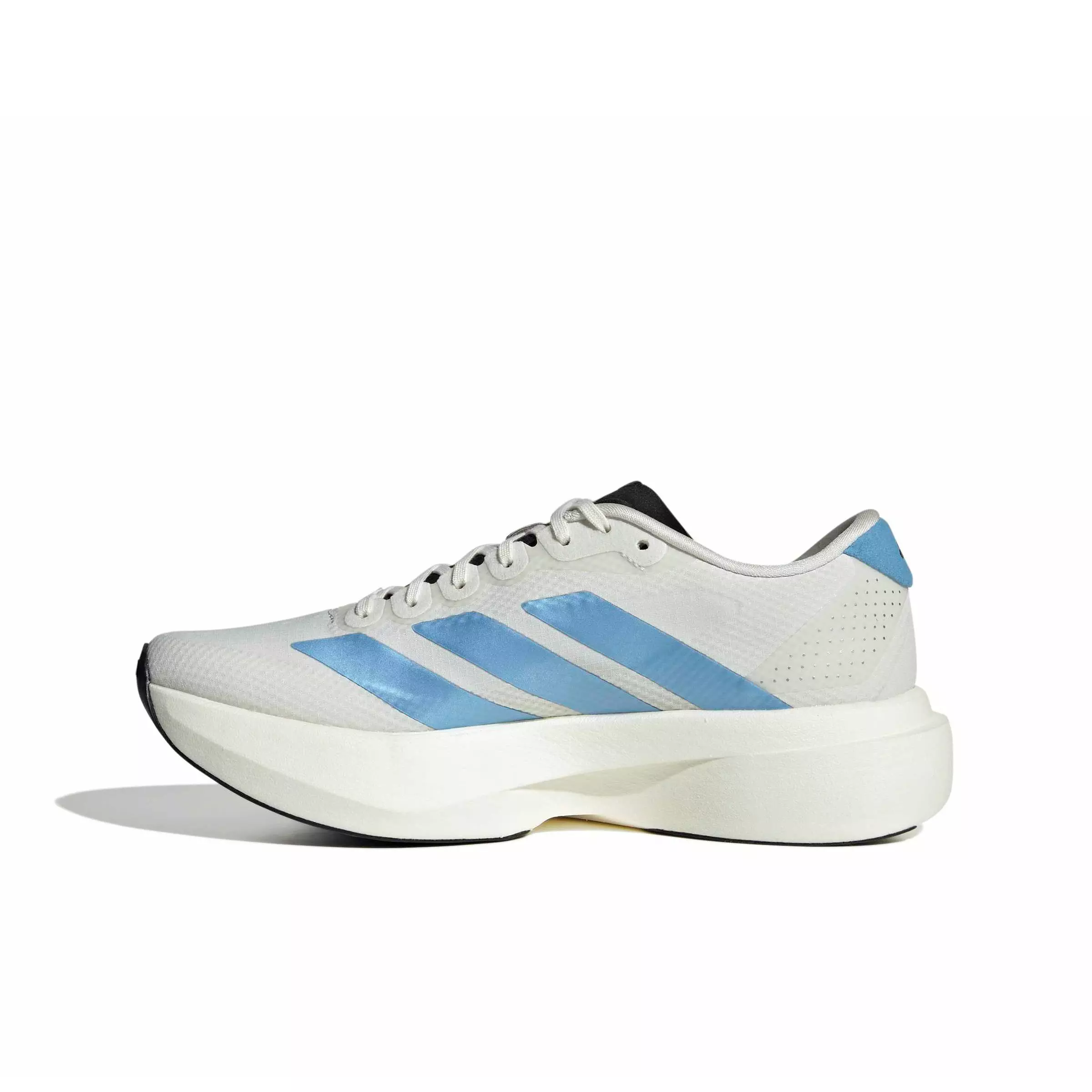 adidas Adizero EVO SL "Off White/Light Blue/Off White" Women's Running Shoe - OFF WHITE/LT BLUE/OFF WHITE