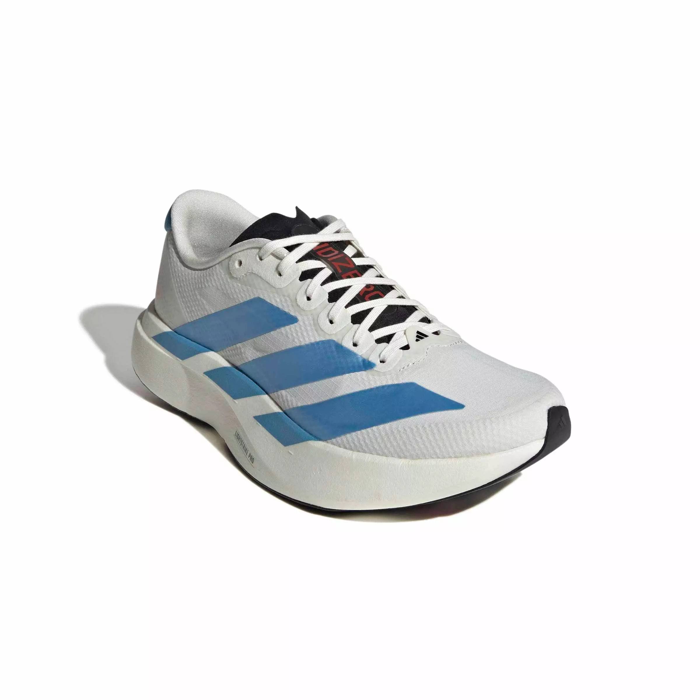 adidas Adizero EVO SL "Off White/Light Blue/Off White" Women's Running Shoe - OFF WHITE/LT BLUE/OFF WHITE