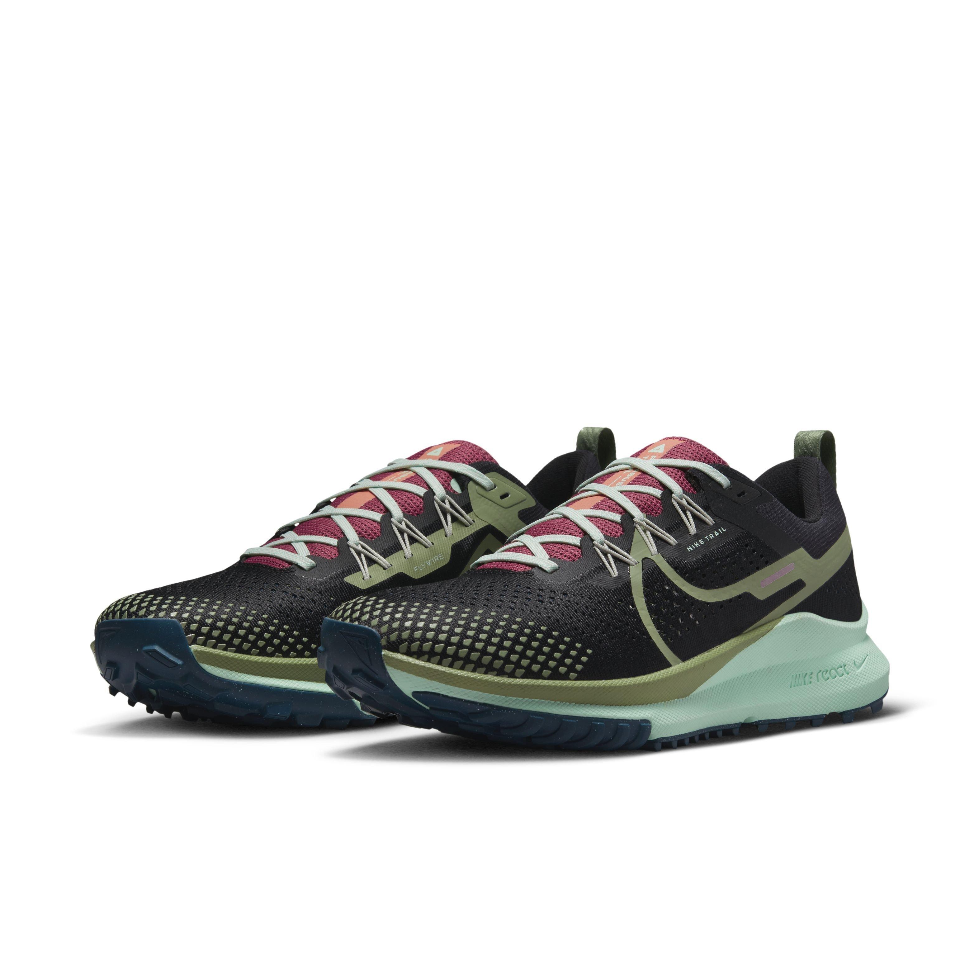 Nike Pegasus Trail 4 "Black/Alligator/Canyon Rust/Mint Foam" Men's Trail Running Shoe - BLACK/ALLIGATOR/RUST/MINT Thumbnail View 3