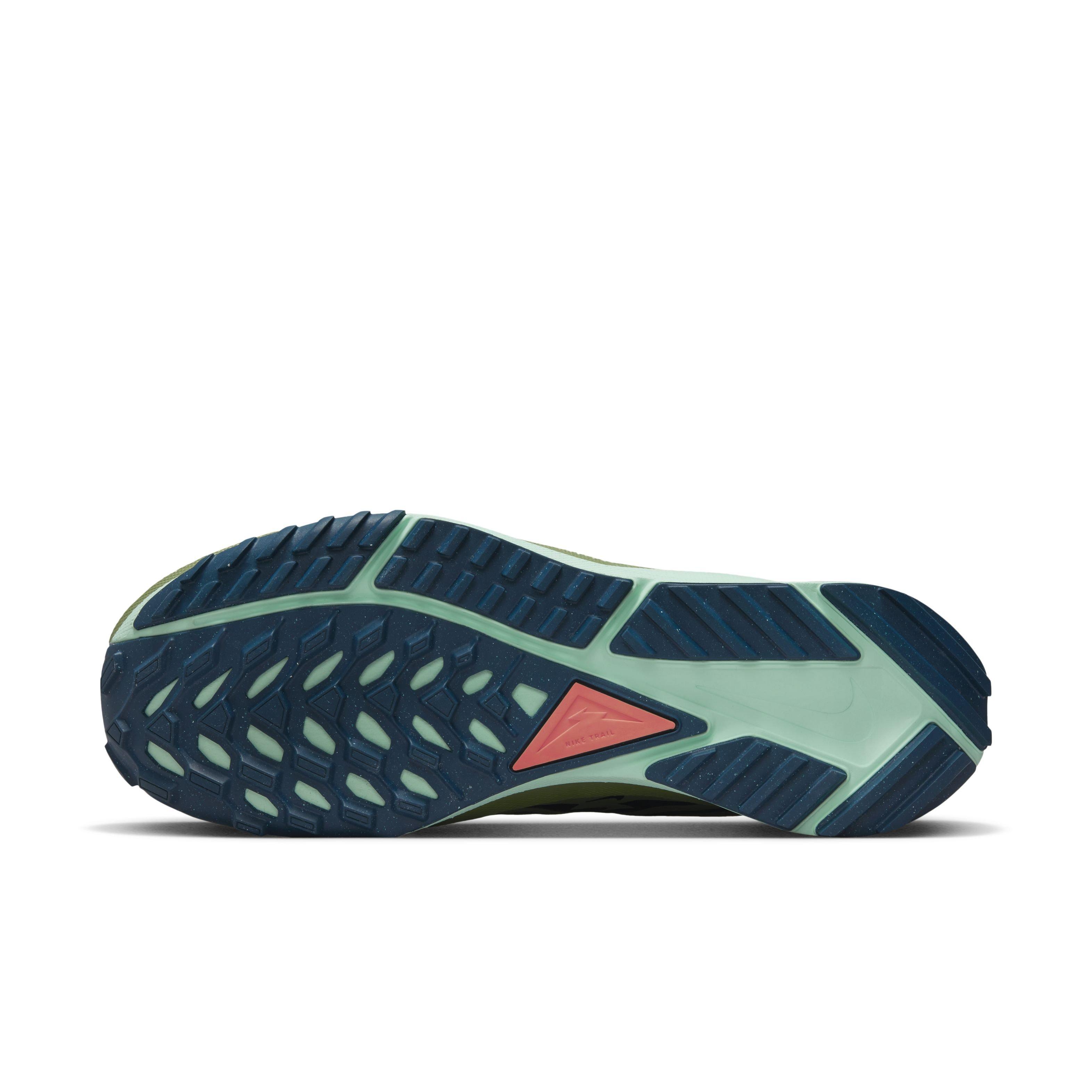 Nike Pegasus Trail 4 "Black/Alligator/Canyon Rust/Mint Foam" Men's Trail Running Shoe - BLACK/ALLIGATOR/RUST/MINT Thumbnail View 6