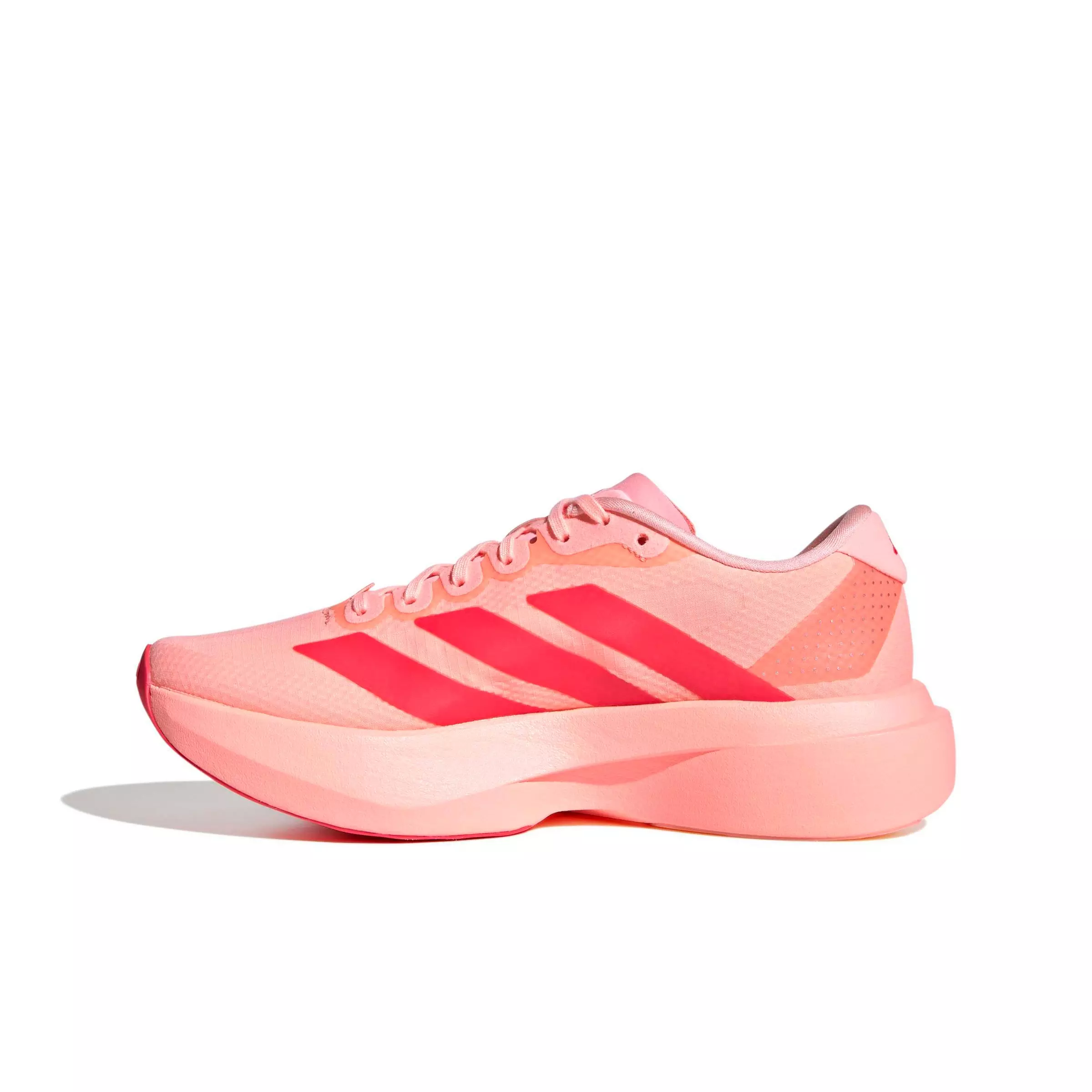 adidas Adizero EVO SL "Frozen Turbo/Lucid Red/Silver Metallic" Women's Running Shoe - TURBO/RED/SILVER