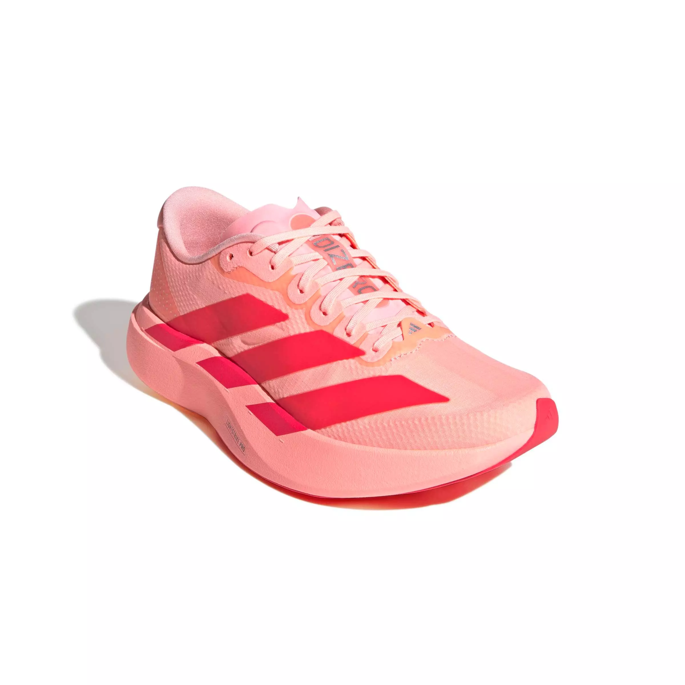 adidas Adizero EVO SL "Frozen Turbo/Lucid Red/Silver Metallic" Women's Running Shoe - TURBO/RED/SILVER