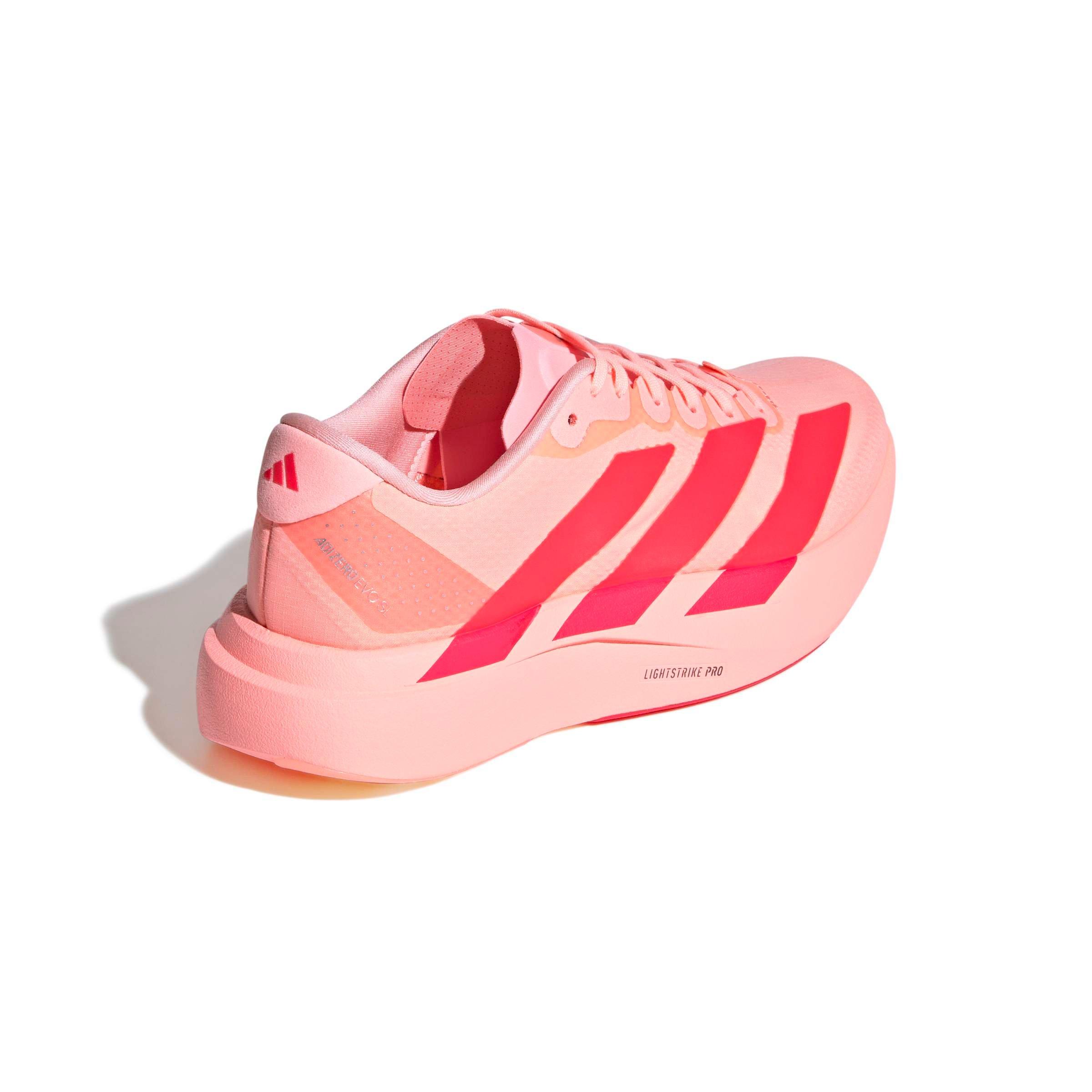 adidas Adizero EVO SL "Frozen Turbo/Lucid Red/Silver Metallic" Women's Running Shoe - TURBO/RED/SILVER