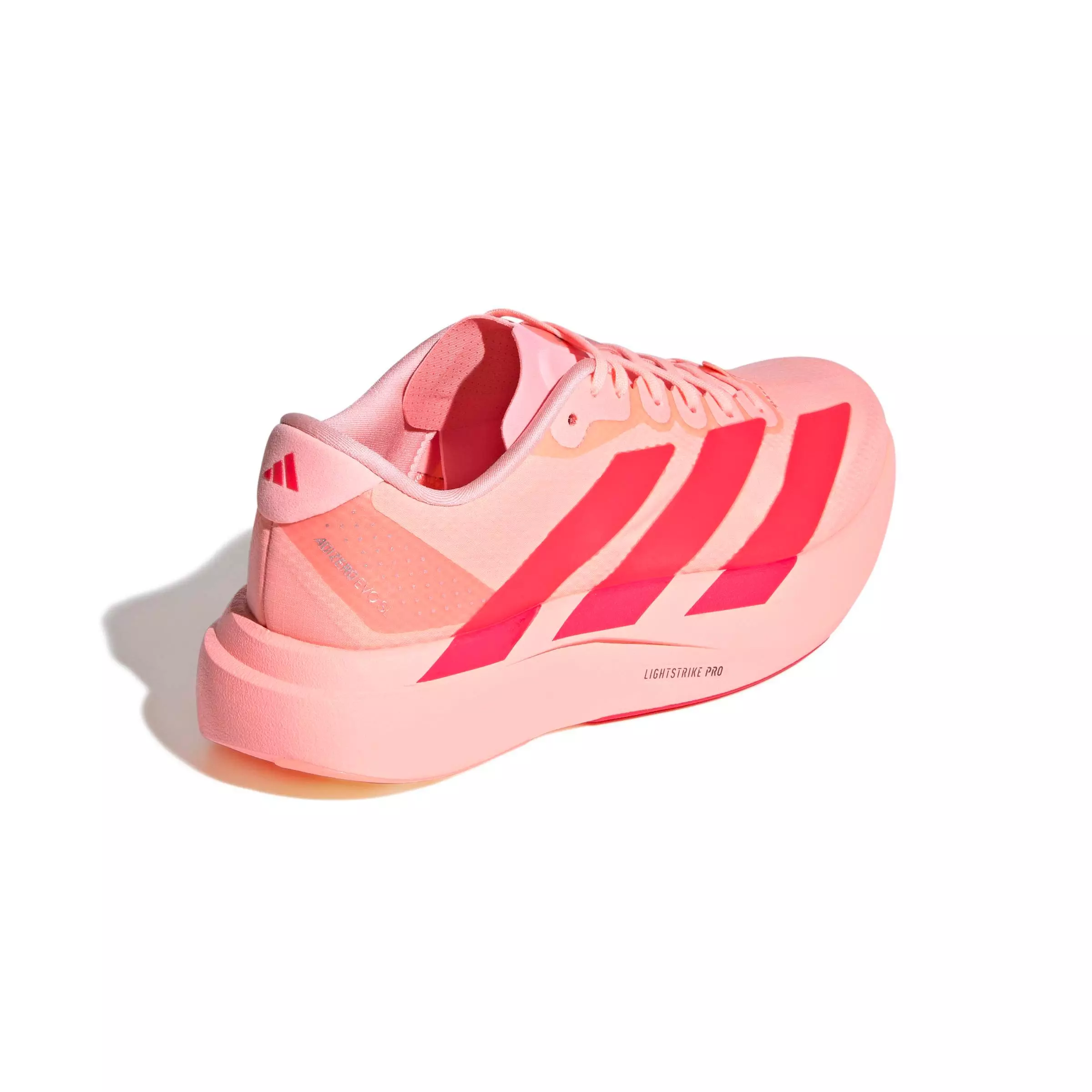 adidas Adizero EVO SL "Frozen Turbo/Lucid Red/Silver Metallic" Women's Running Shoe - TURBO/RED/SILVER