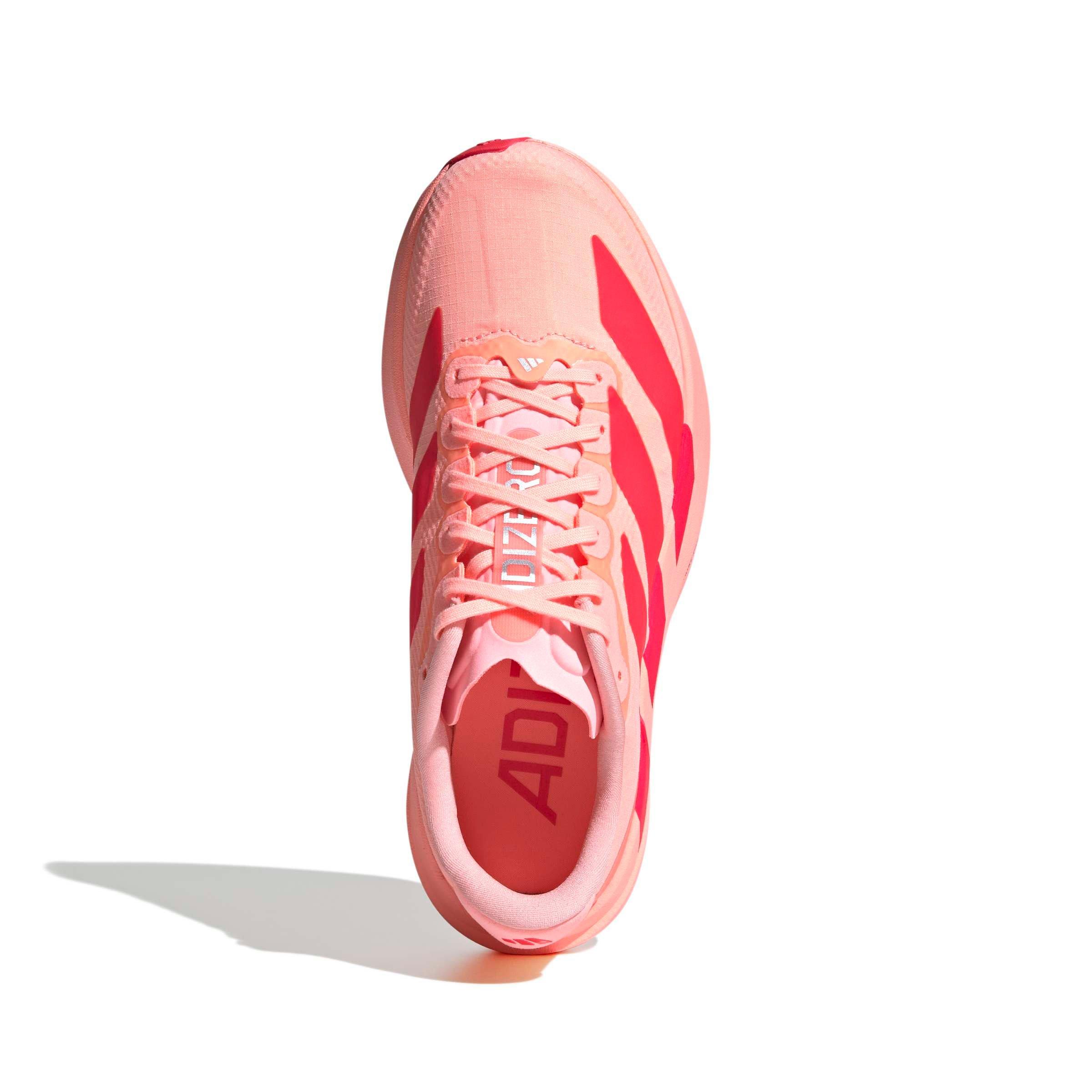 adidas Adizero EVO SL "Frozen Turbo/Lucid Red/Silver Metallic" Women's Running Shoe - TURBO/RED/SILVER