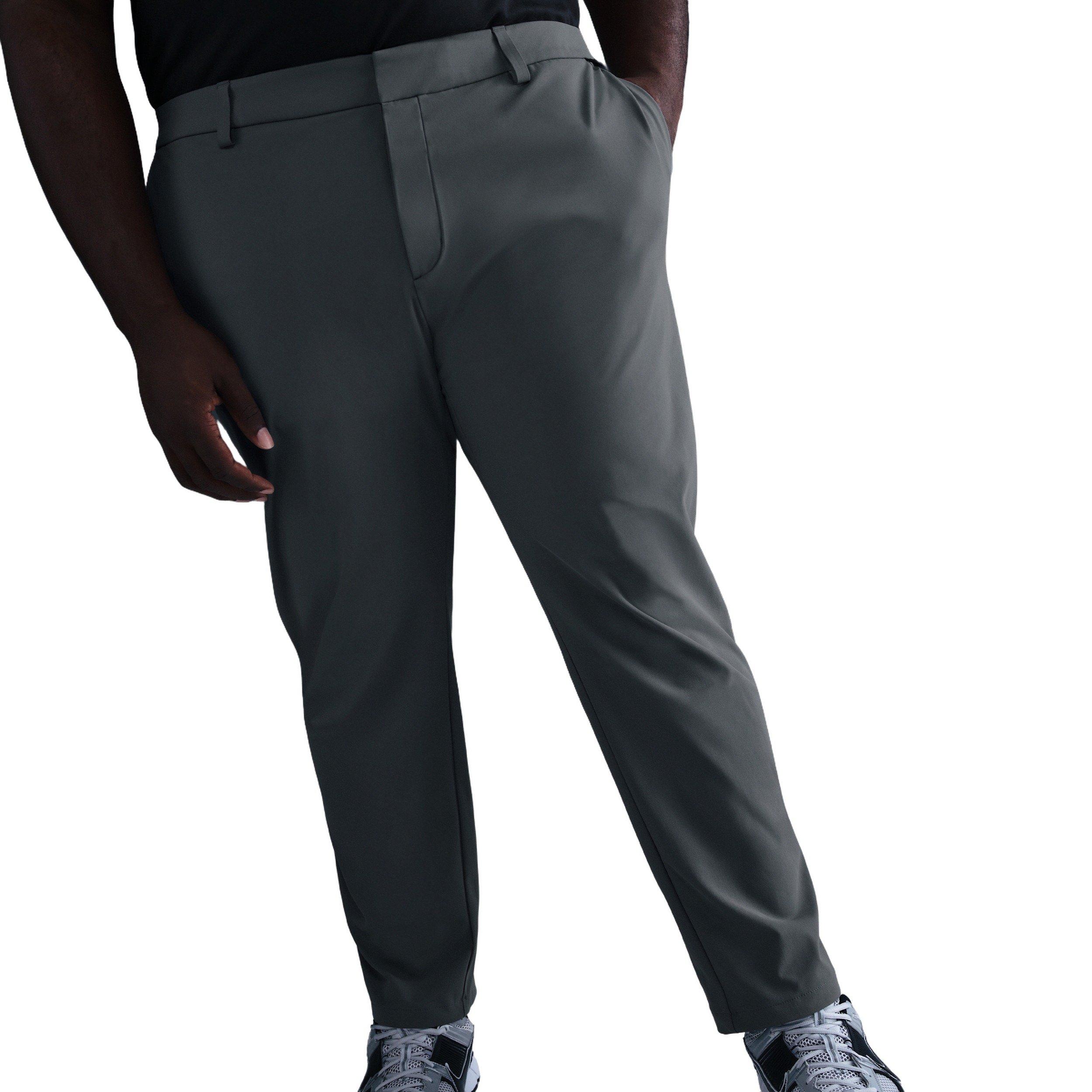 Nike Men's 24.7 PerfectStretch Dri-FIT Slim Chino Pants - Grey - GREY Thumbnail View 8