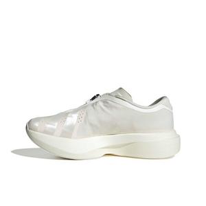 adidas Adizero EVO SL ZIP "Core White/Zero Metallic/Orbit Grey" Women's Running Shoe - WHITE/ZERO/GREY