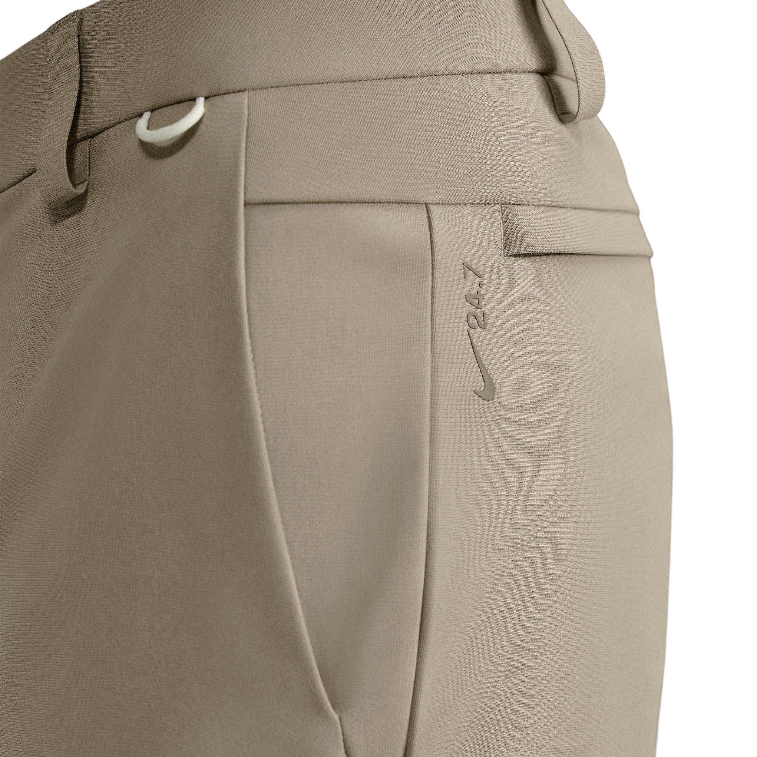 Nike Men's 24.7 PerfectStretch Dri-FIT Slim Chino Pants - Brown - BROWN Thumbnail View 6